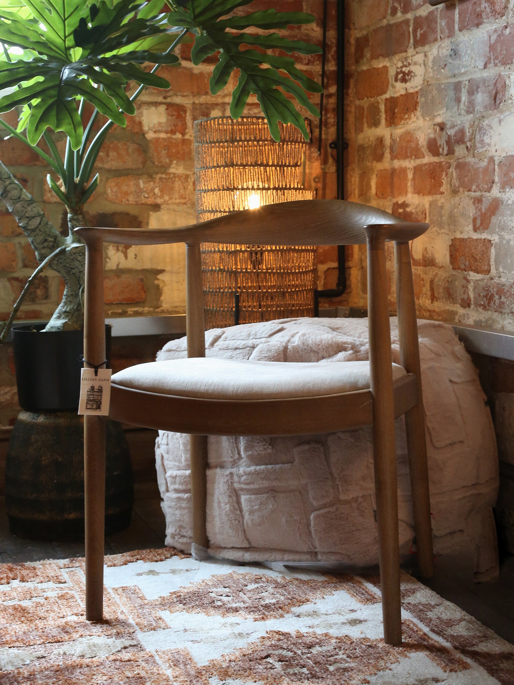 May Oak Upholstered Dining Chair