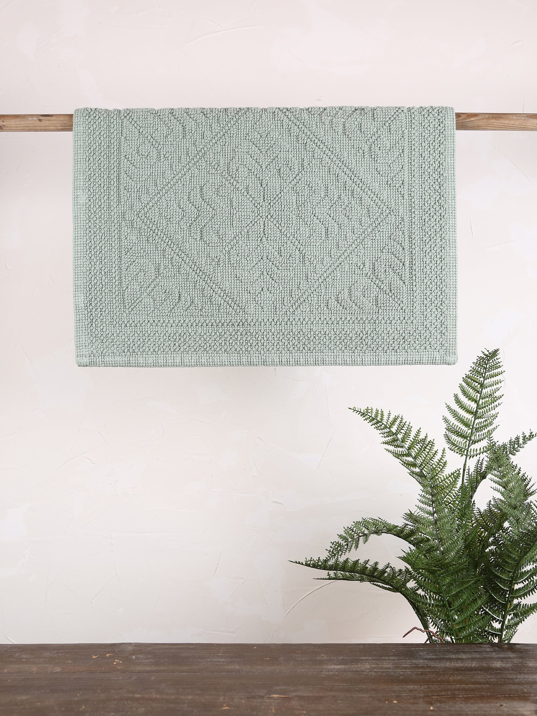 Enzo Bath Mat in Mousse - 2 Sizes Available