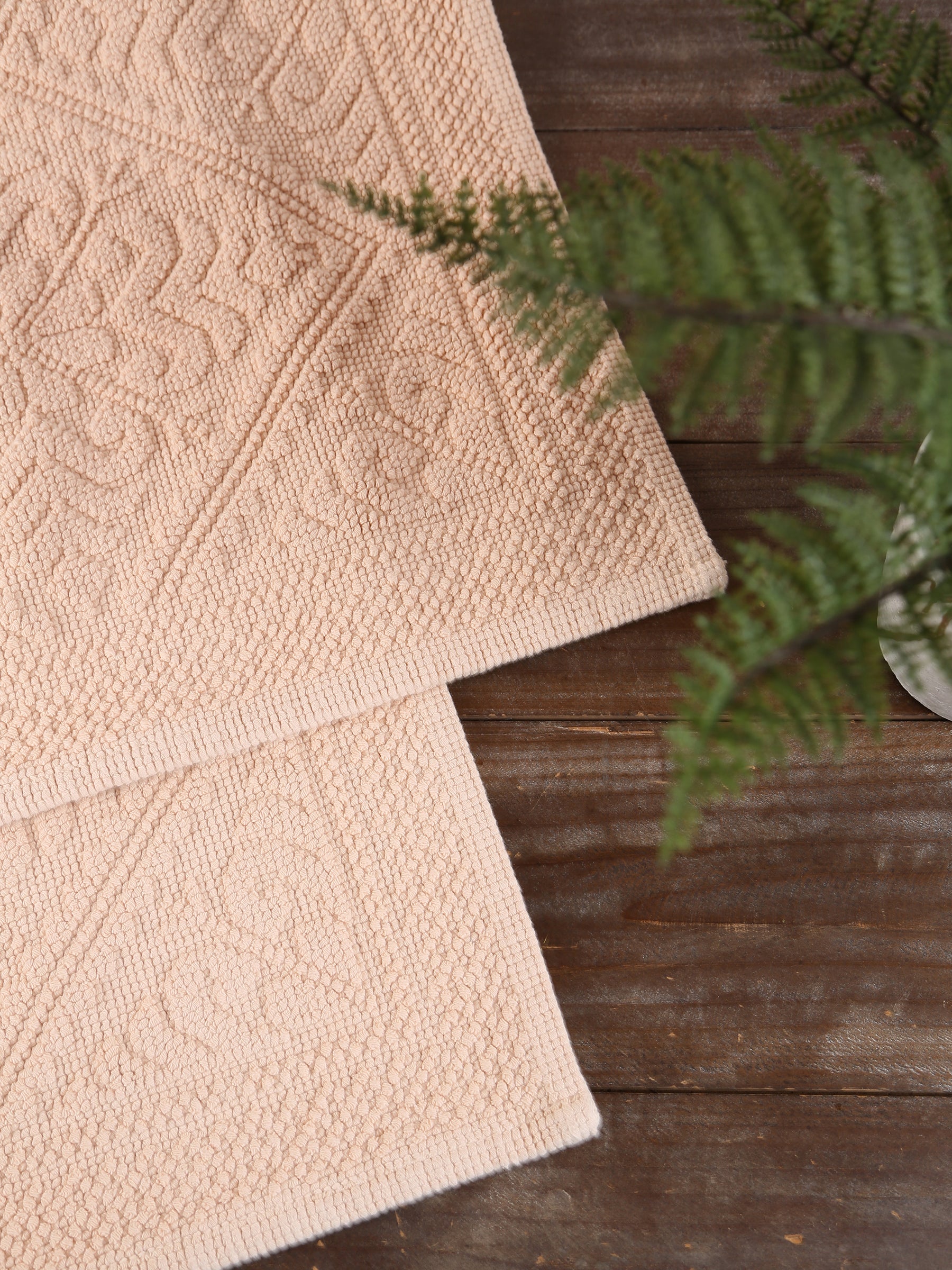 Enzo Bath Mat in Powder - 2 Sizes Available