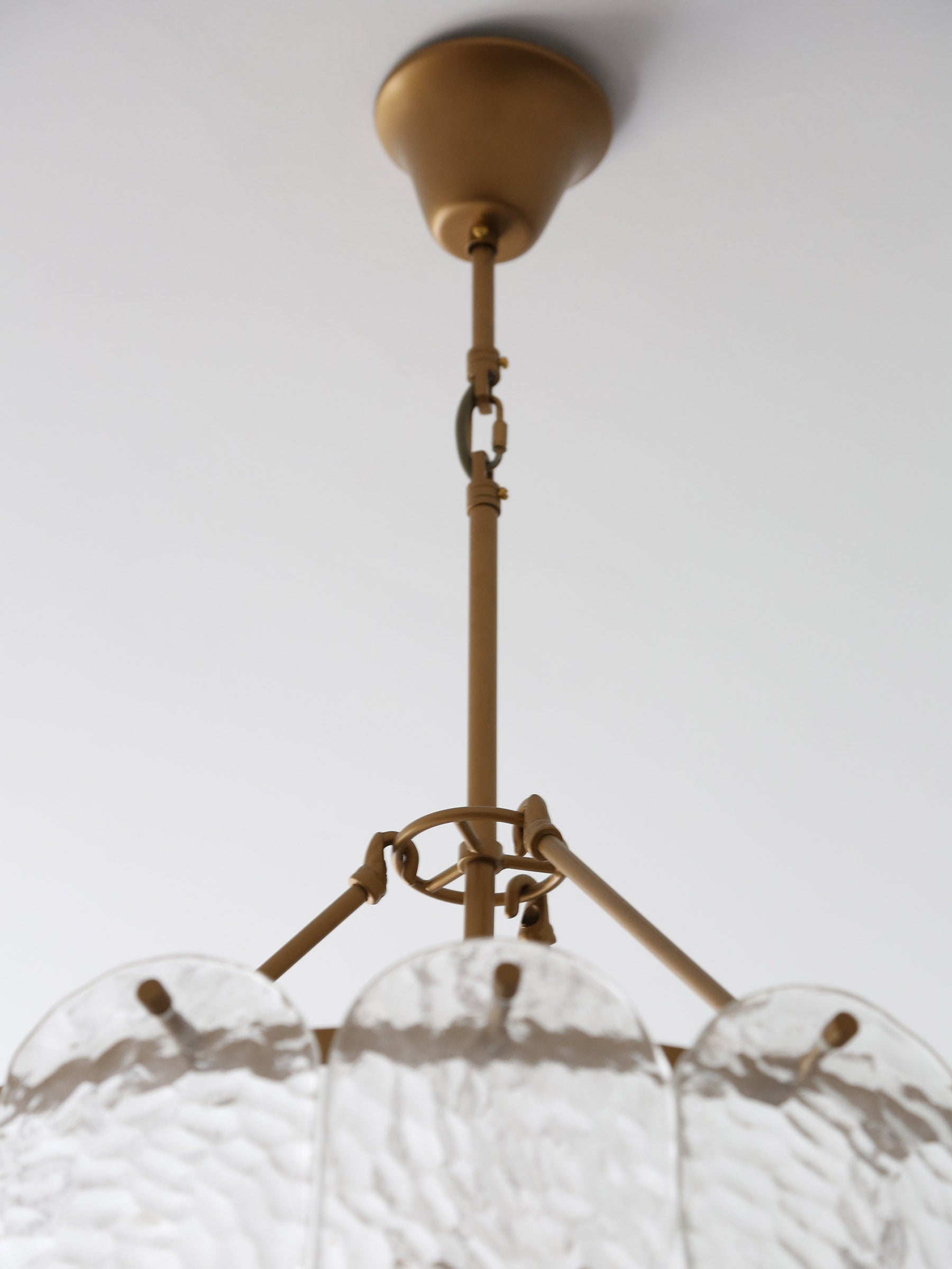 Cascara Hammered Glass Pendant Light