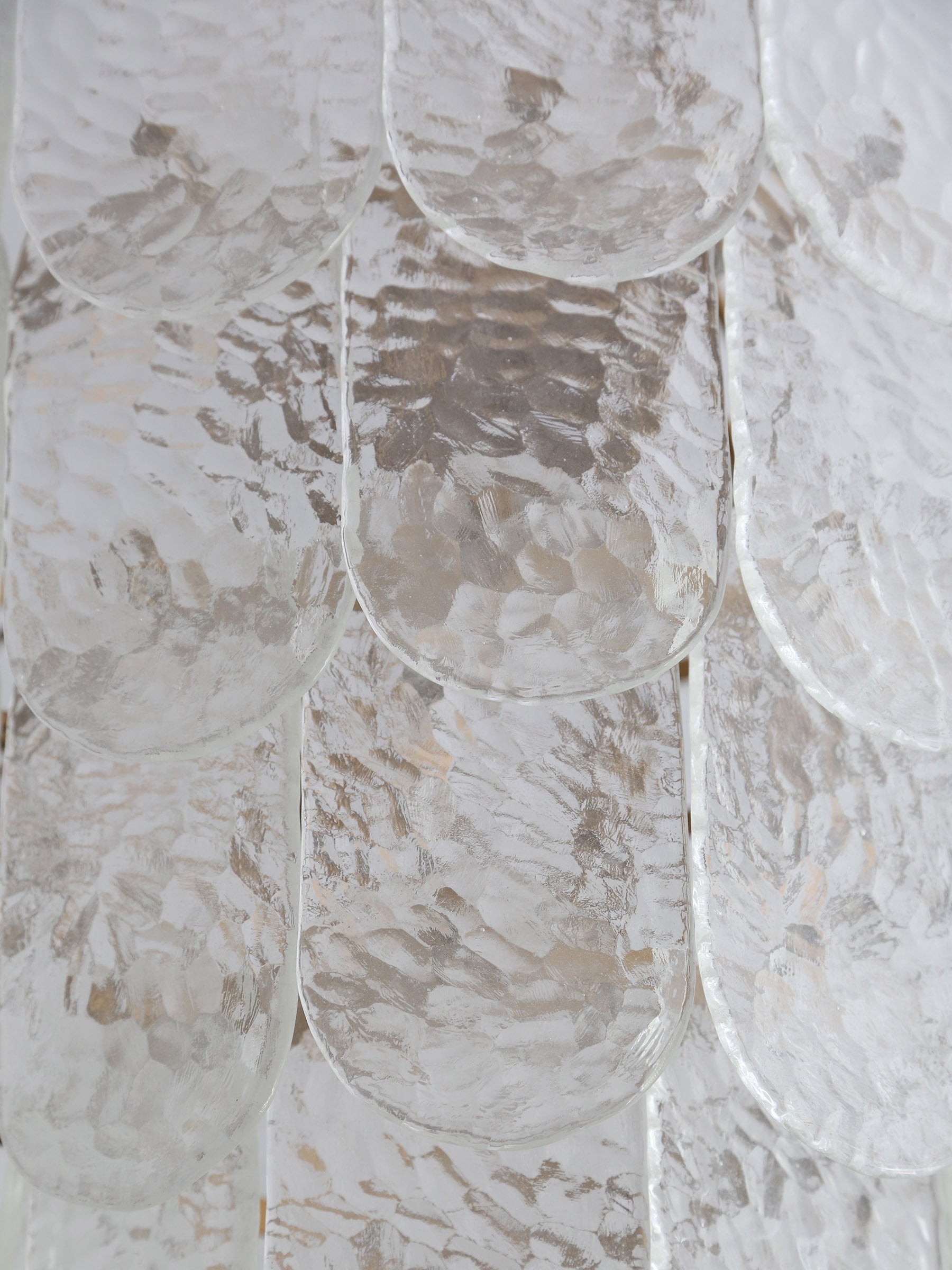 Cascara Hammered Glass Pendant Light