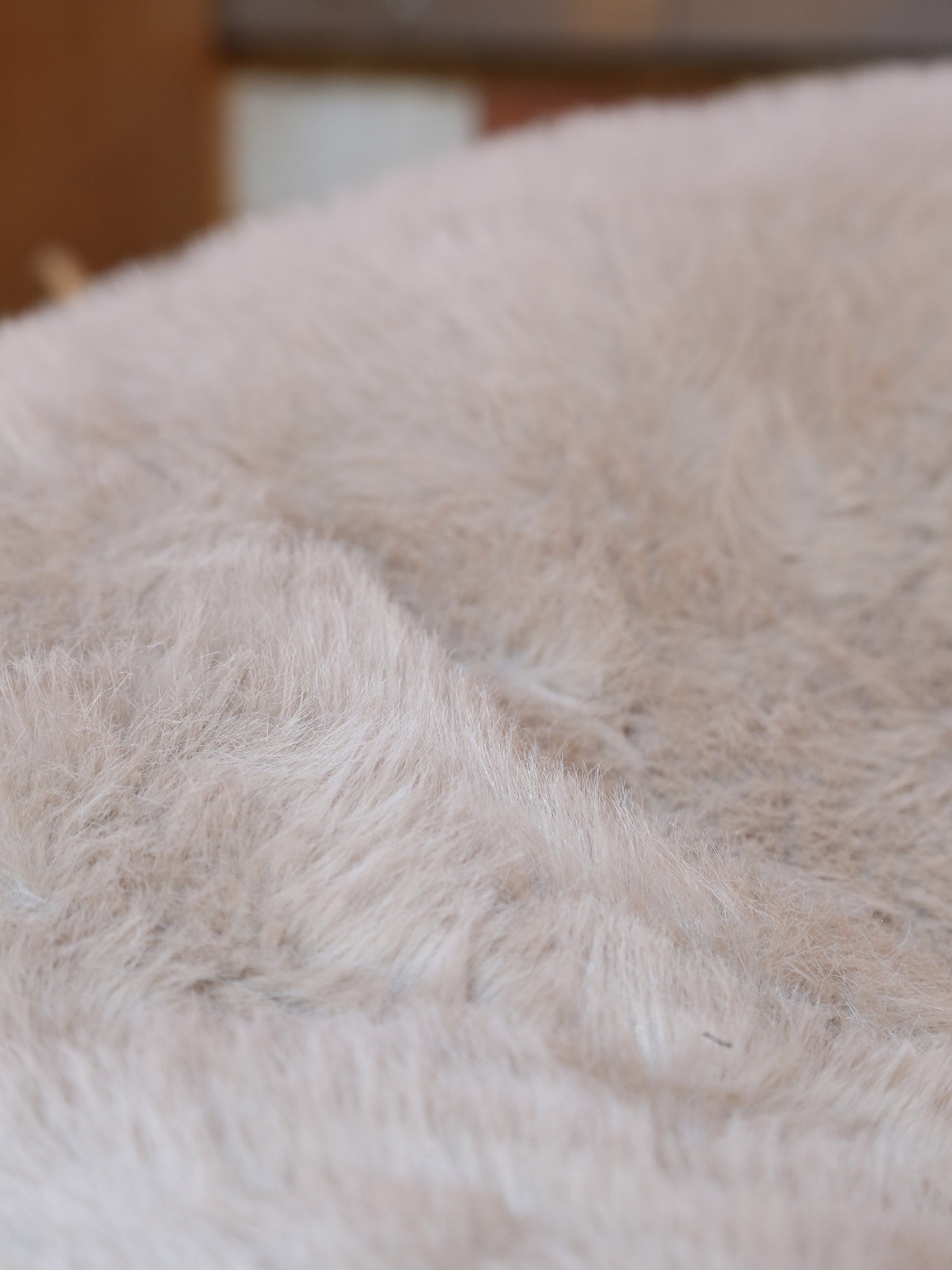 Sloane Faux Fur Pod in Mink
