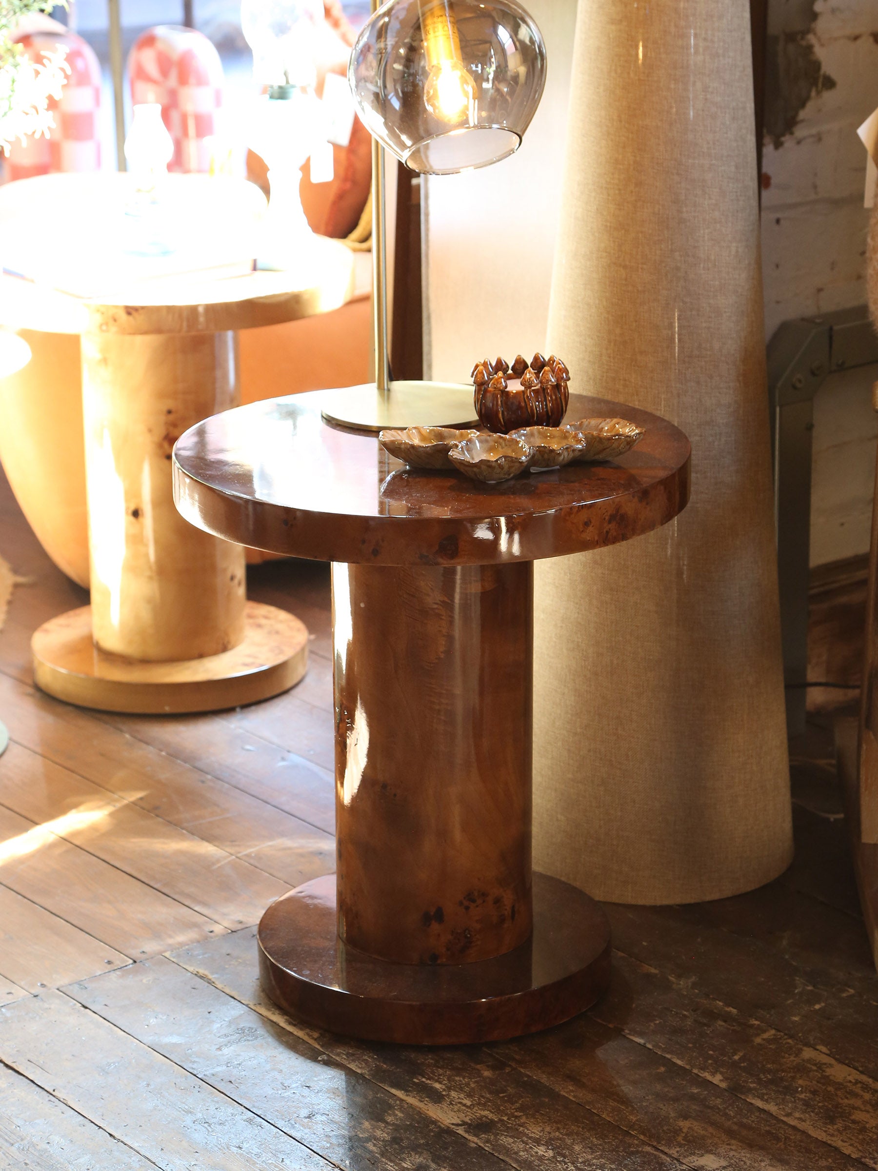 Quinn Side Table - Walnut
