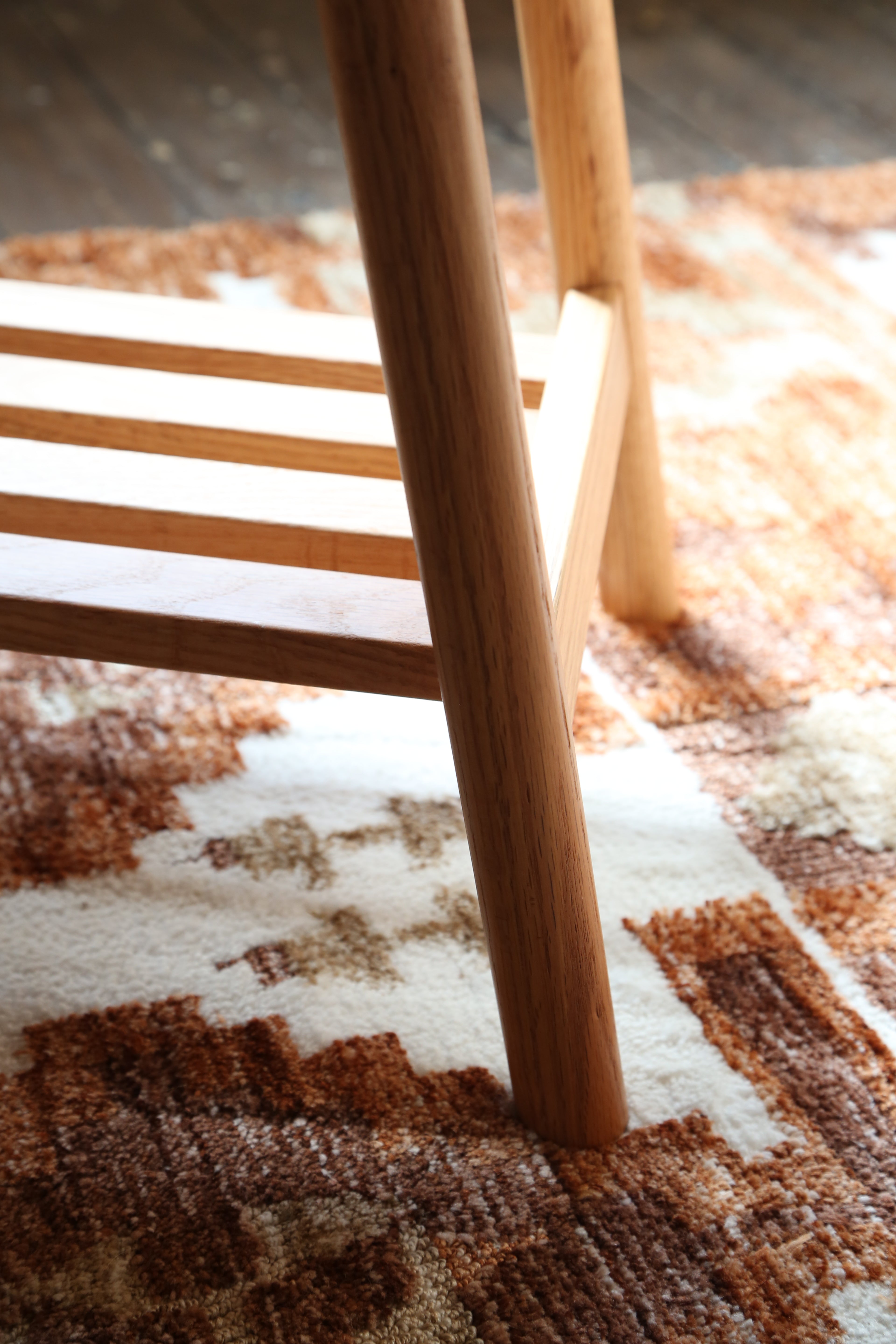 Kintaro Solid Oak, Woven Bench - 2 Colours & 2 Sizes Available