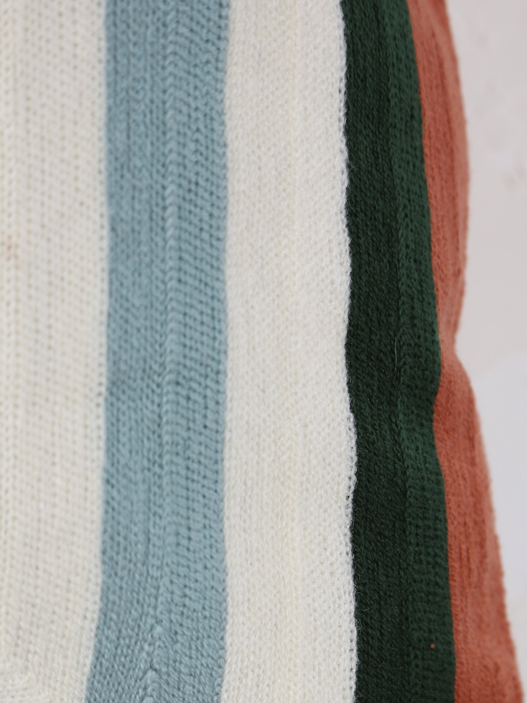 Jason Geometric Embroidered Cushion - Ciel Rust - 45x45cm