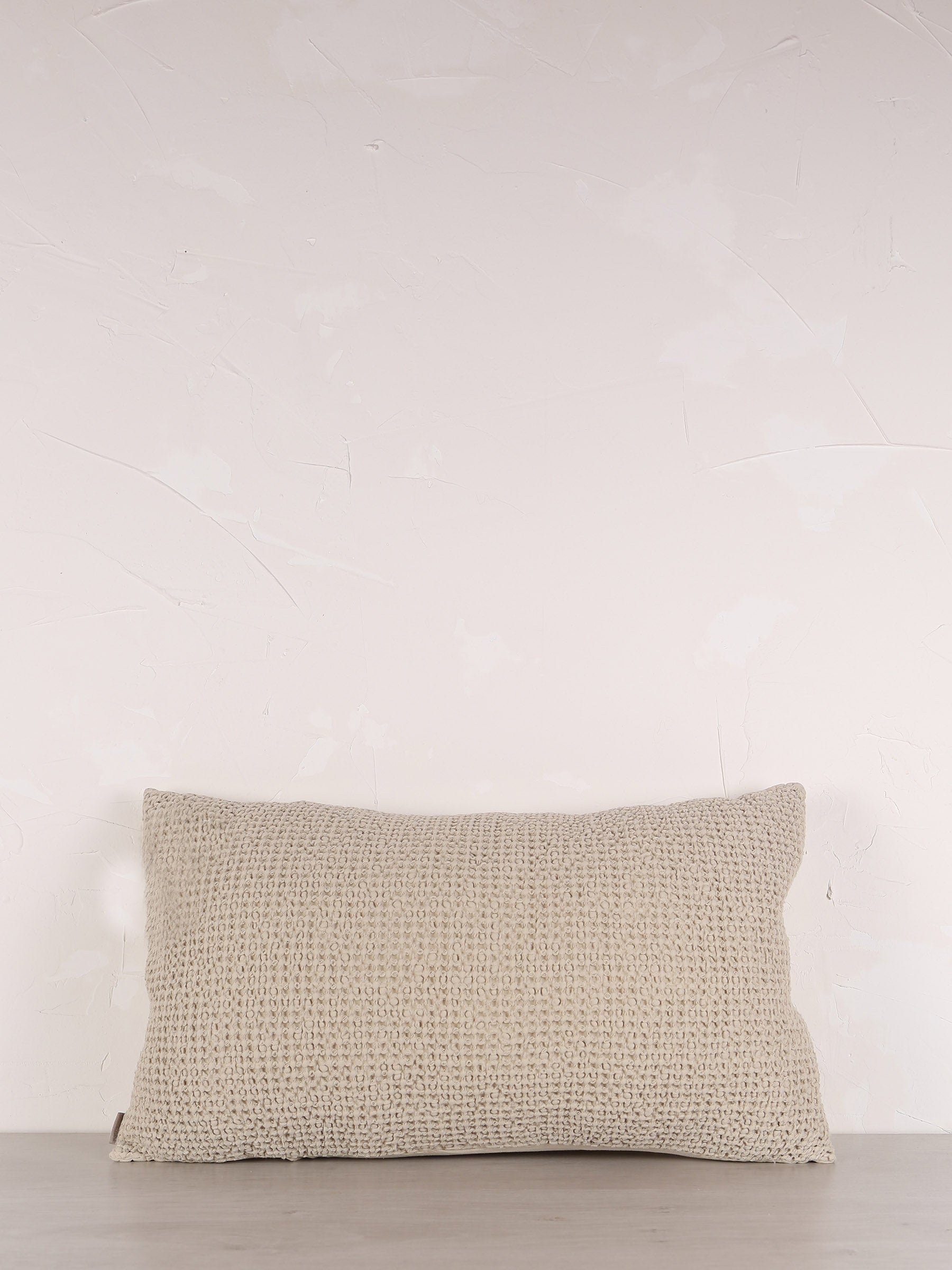 Maia Recycled Cotton Cushion - Lin - 2 Sizes Available