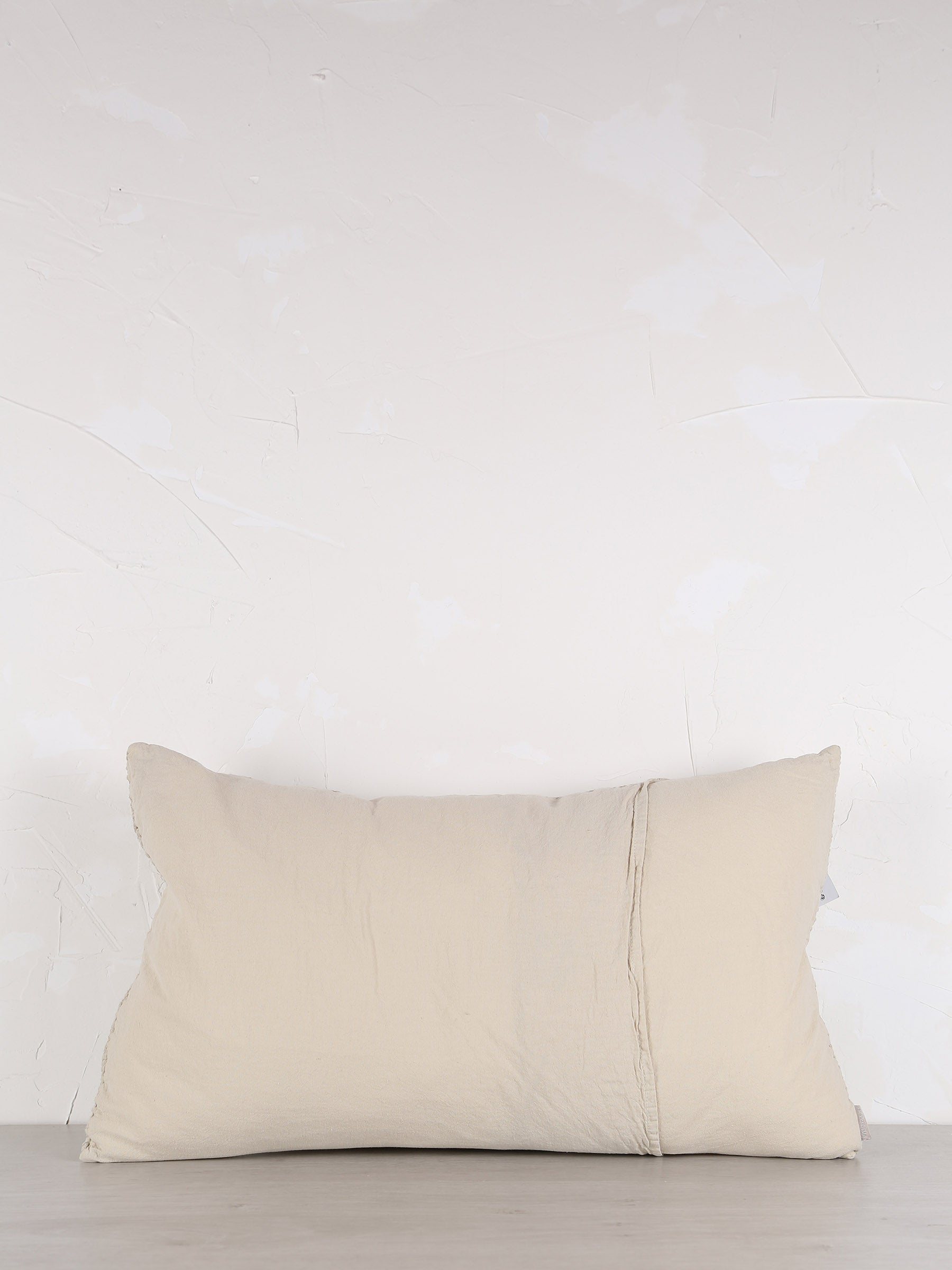 Maia Recycled Cotton Cushion - Lin - 2 Sizes Available