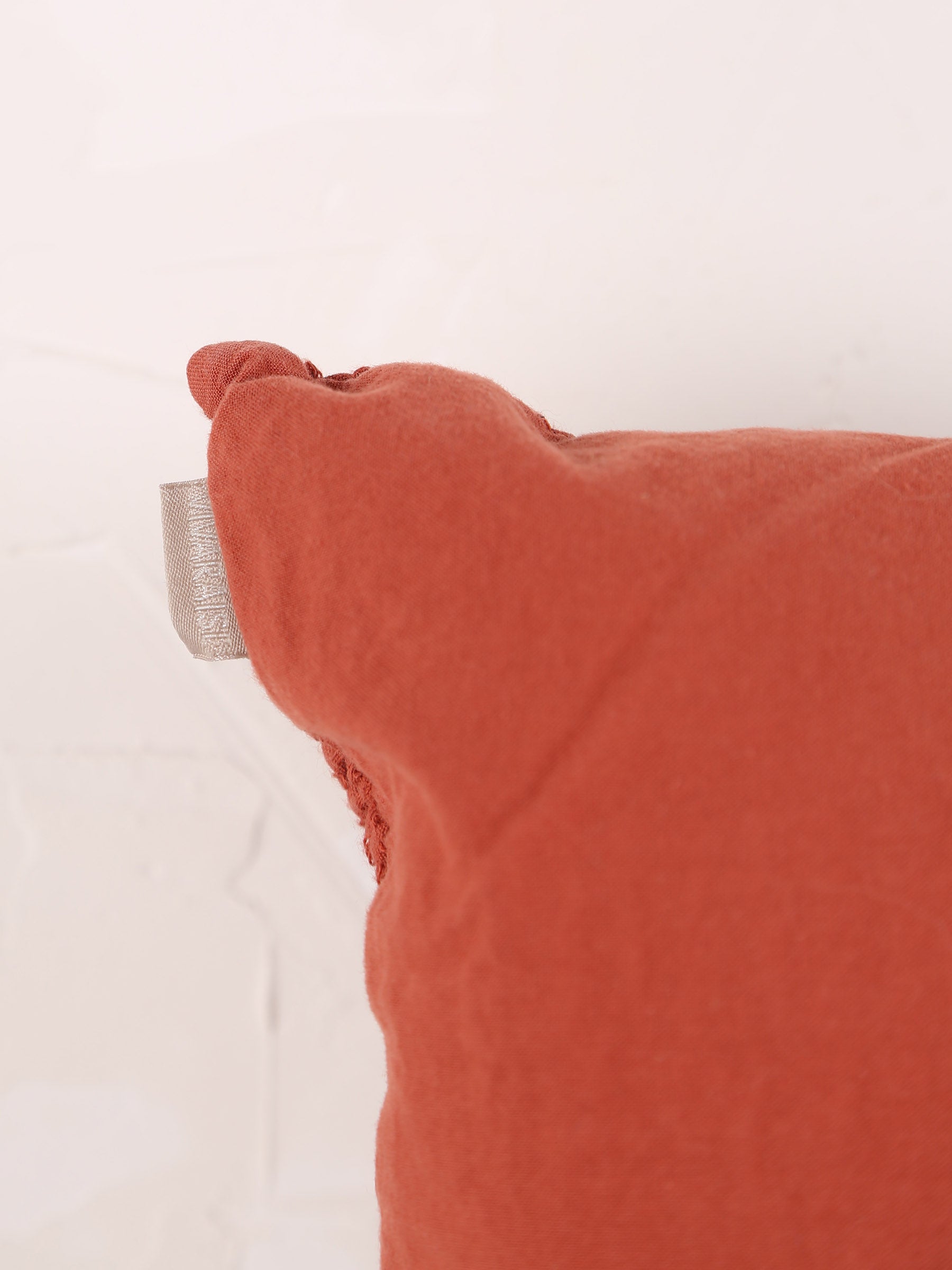 Maia Recycled Cotton Cushion - Sienne - 2 Sizes Available