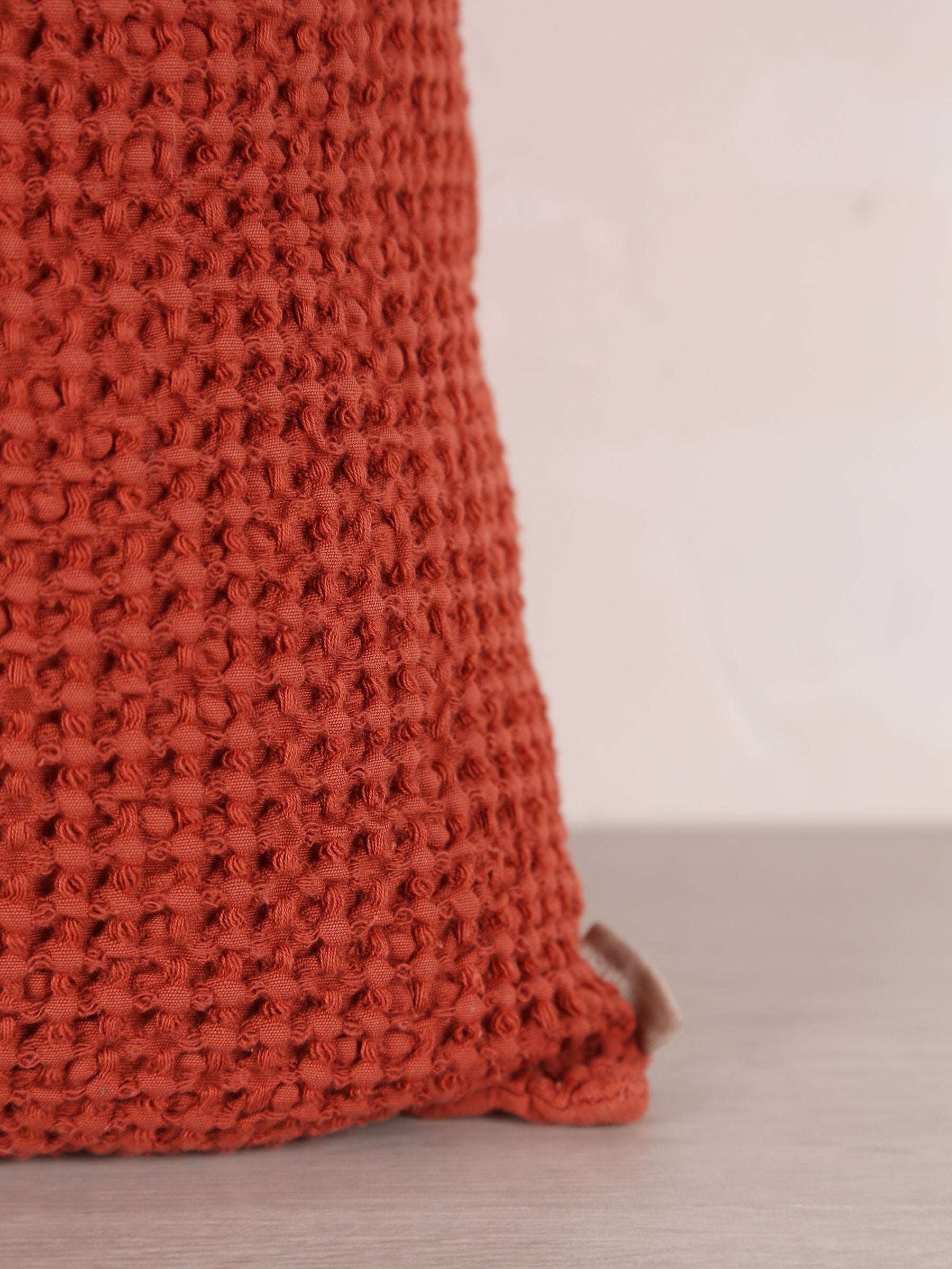 Maia Recycled Cotton Cushion - Sienne - 2 Sizes Available