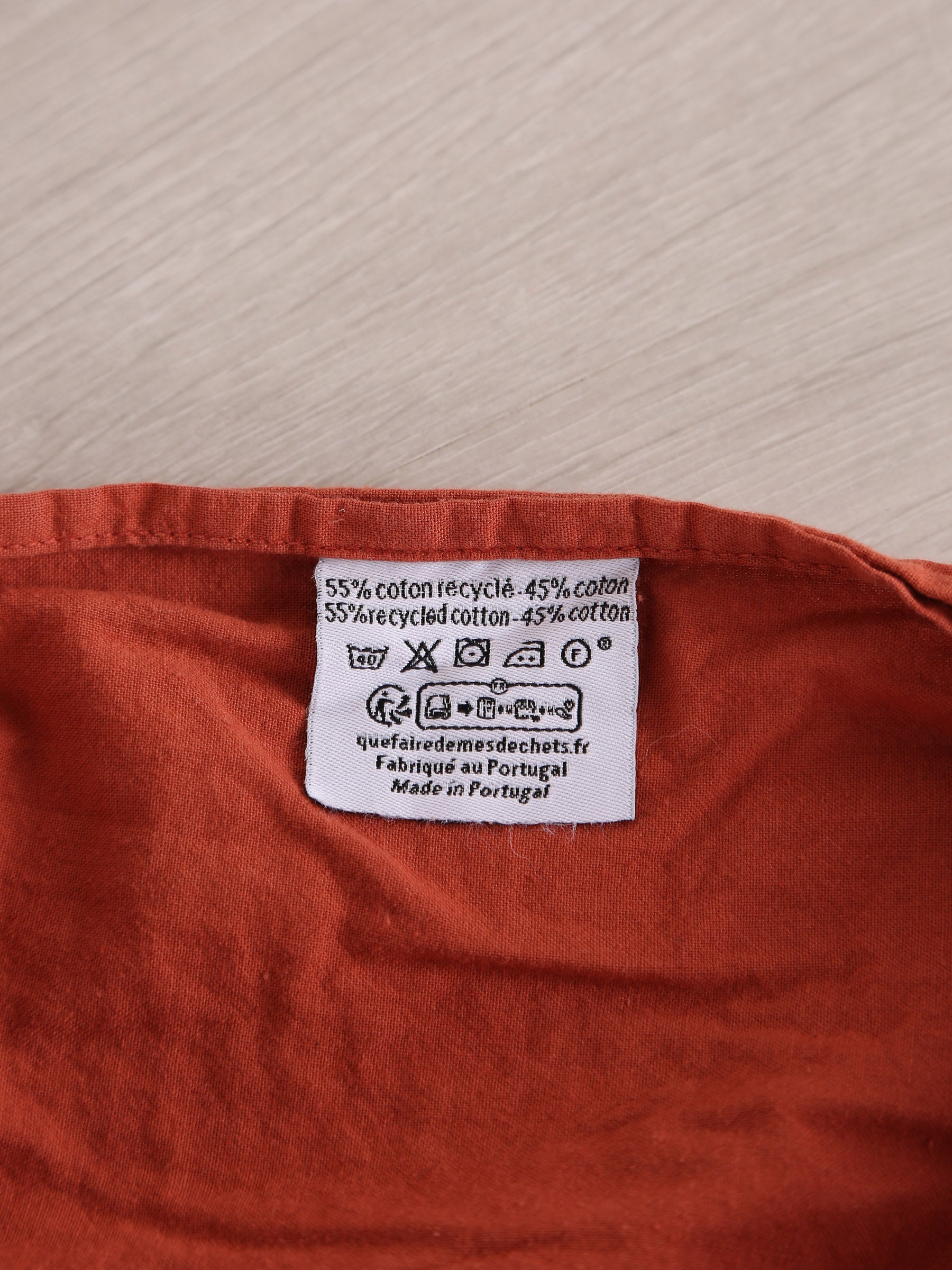 Maia Recycled Cotton Cushion - Sienne - 2 Sizes Available