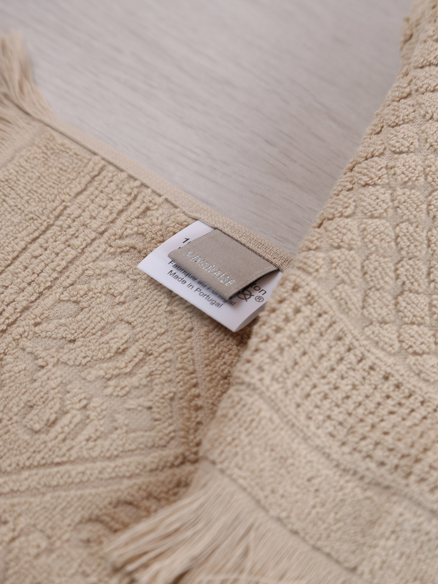 Embossed Jacquard Towel - Lin - 4 Sizes Available