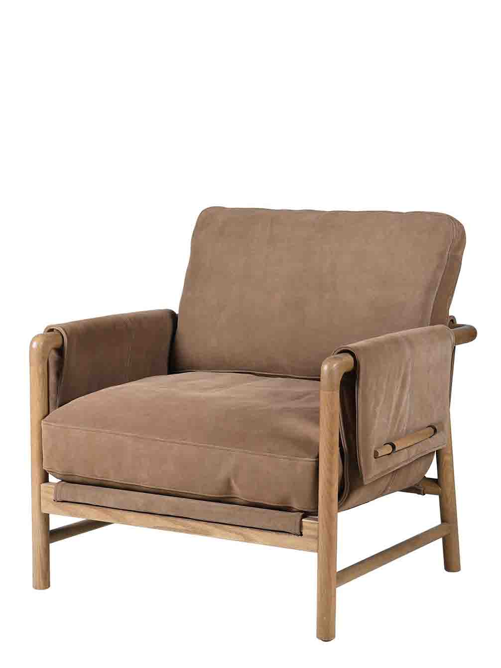 Whittle Leather Lounge Chair