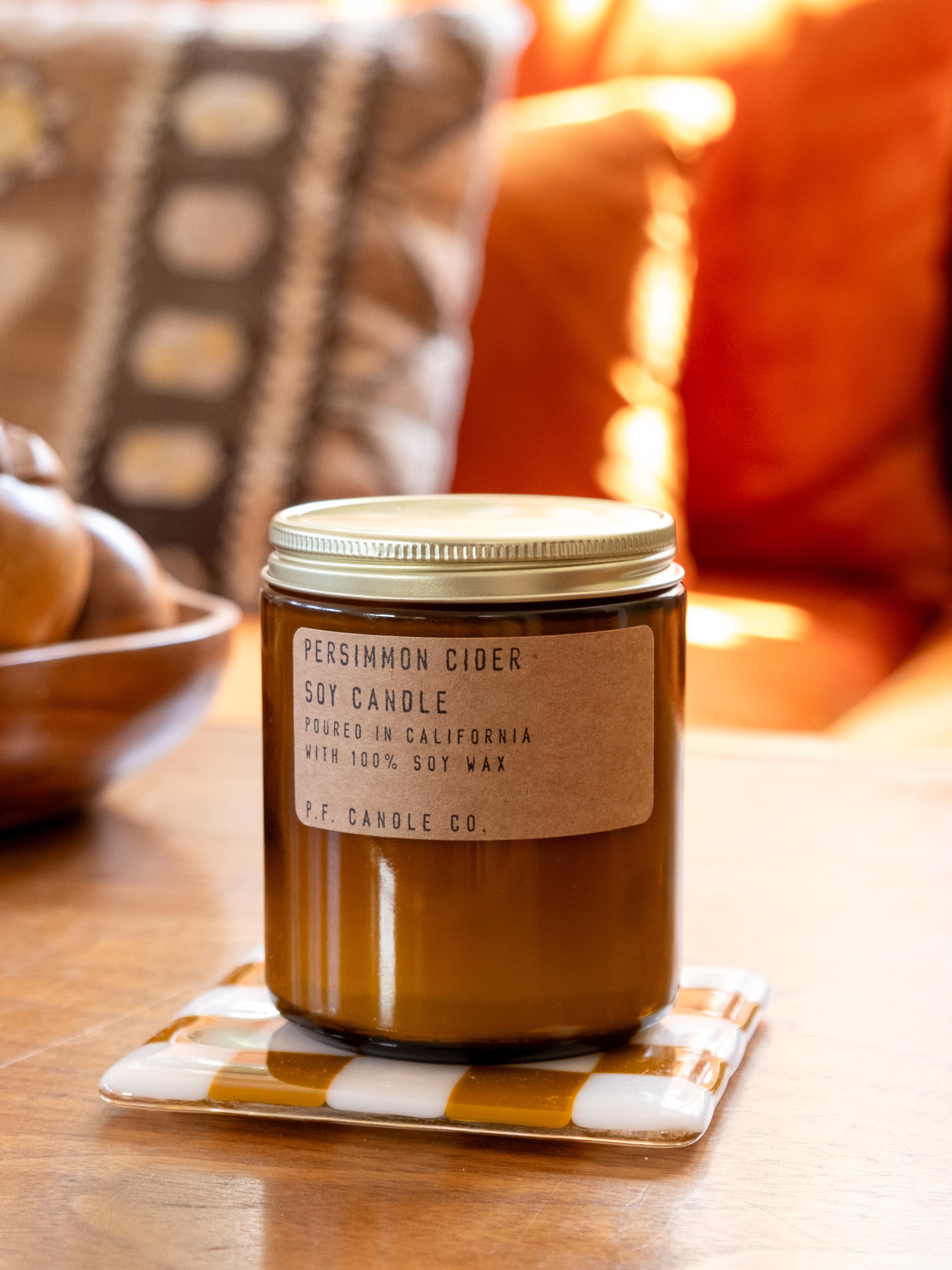 Persimmon Cider Scented 7.2 oz Soy Candle