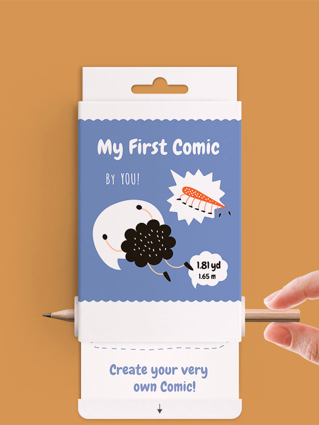 Fun Activity Book For Kids - Scrollino My First Comic