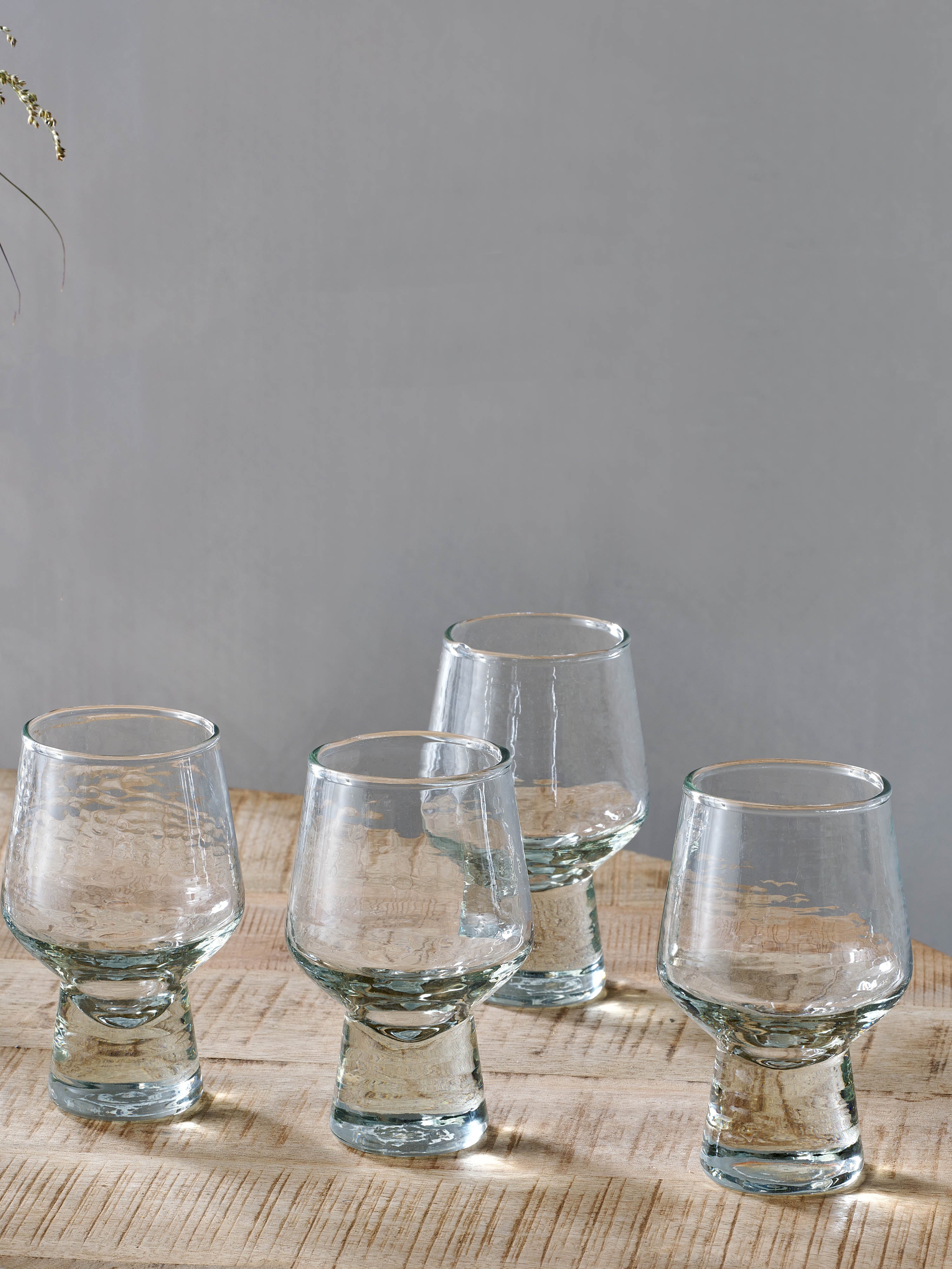 Visla Textured Glass - Light Smoke