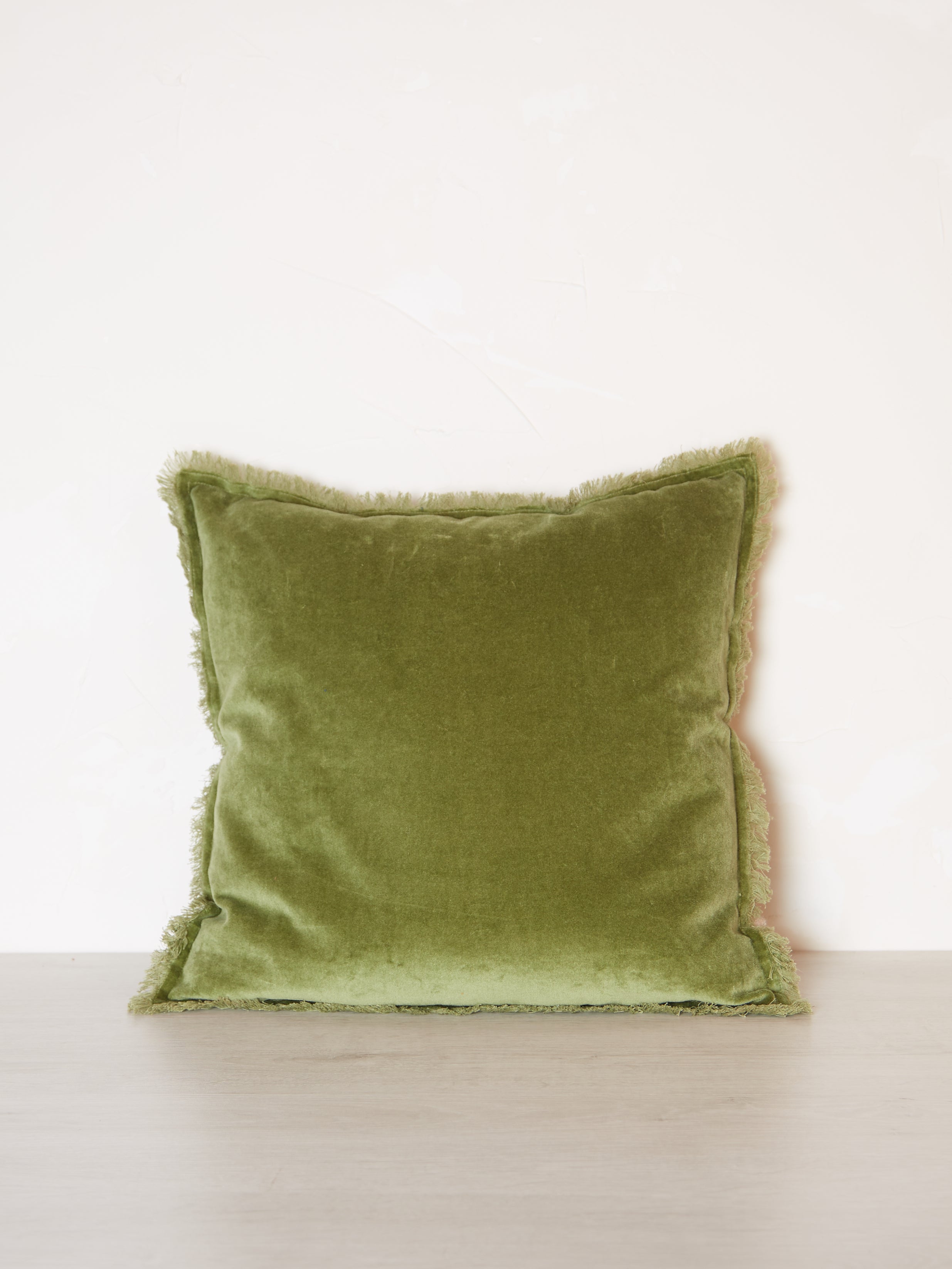 Fara Cushion - Eucalyptus Green - 3 Sizes Available