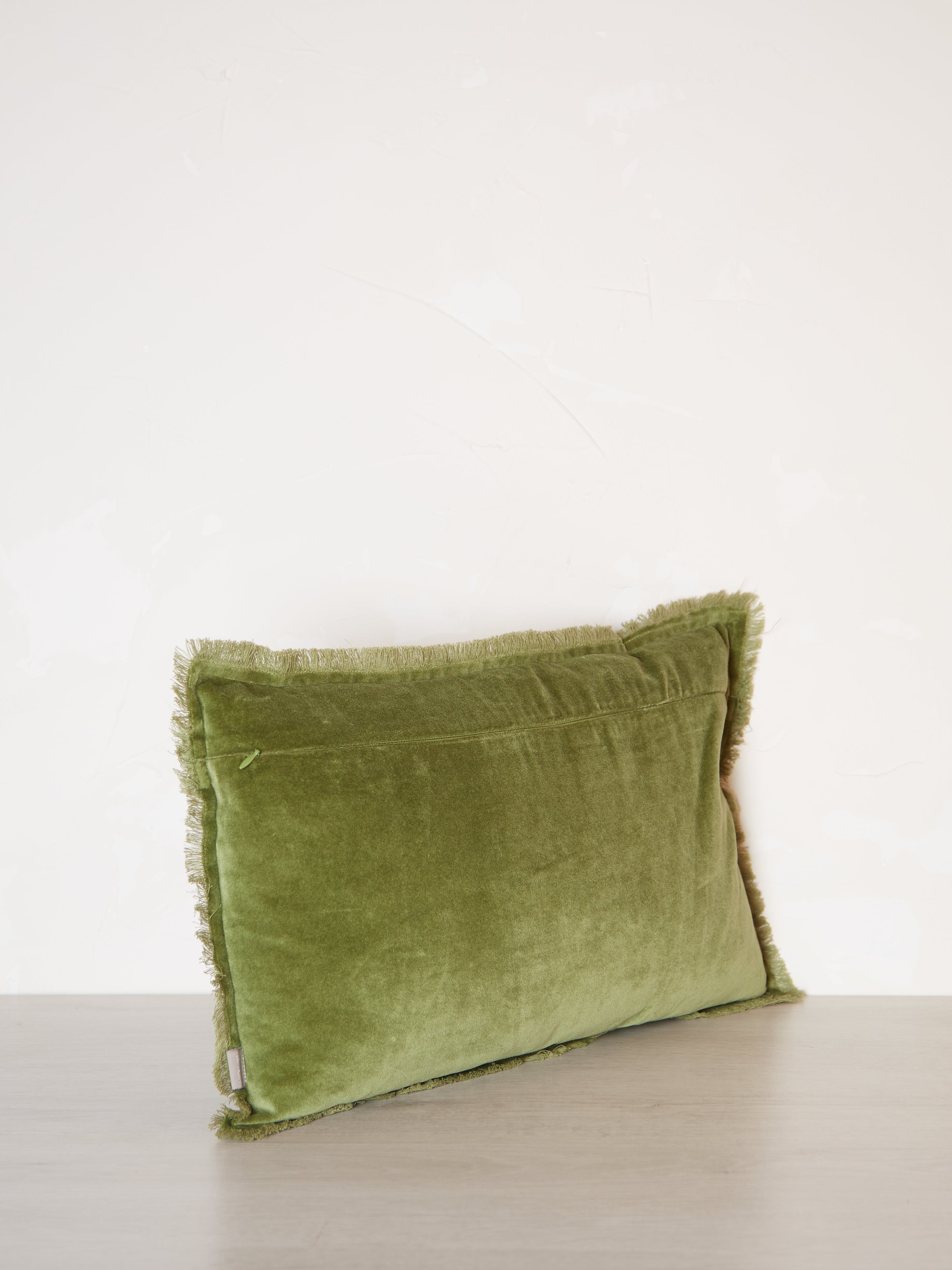 Fara Cushion - Eucalyptus Green - 3 Sizes Available