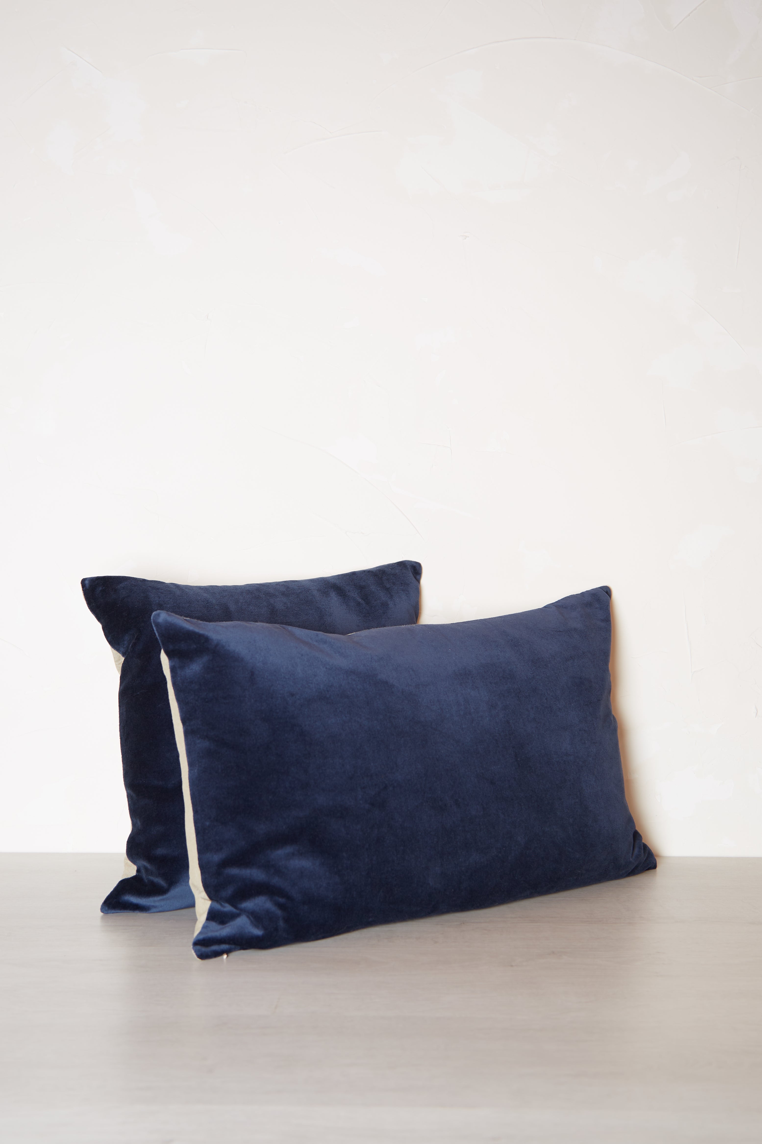 Elise Velvet Cushion - Cobalt - 2 Sizes Available