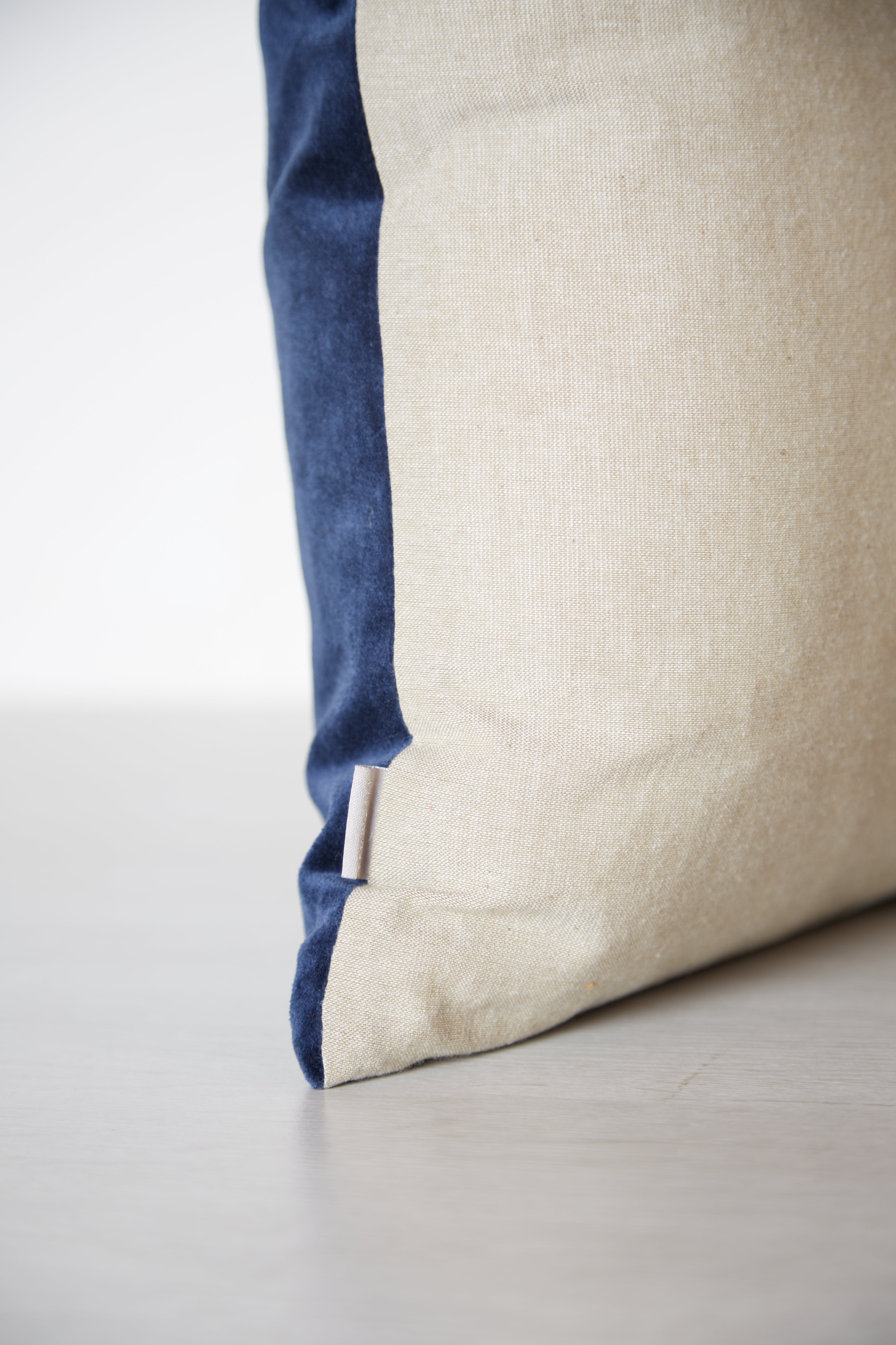 Elise Velvet Cushion - Cobalt - 2 Sizes Available
