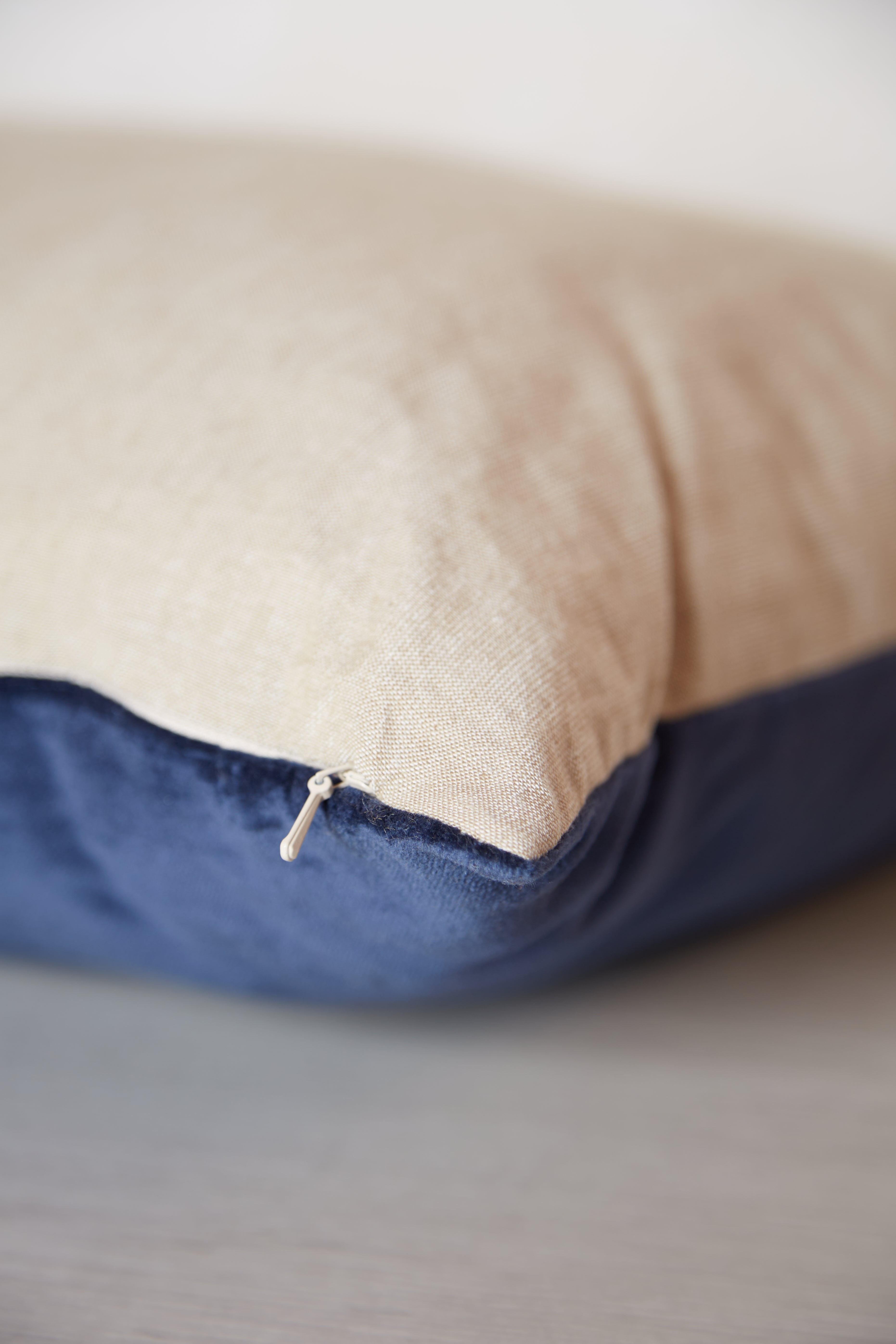 Elise Velvet Cushion - Cobalt - 2 Sizes Available