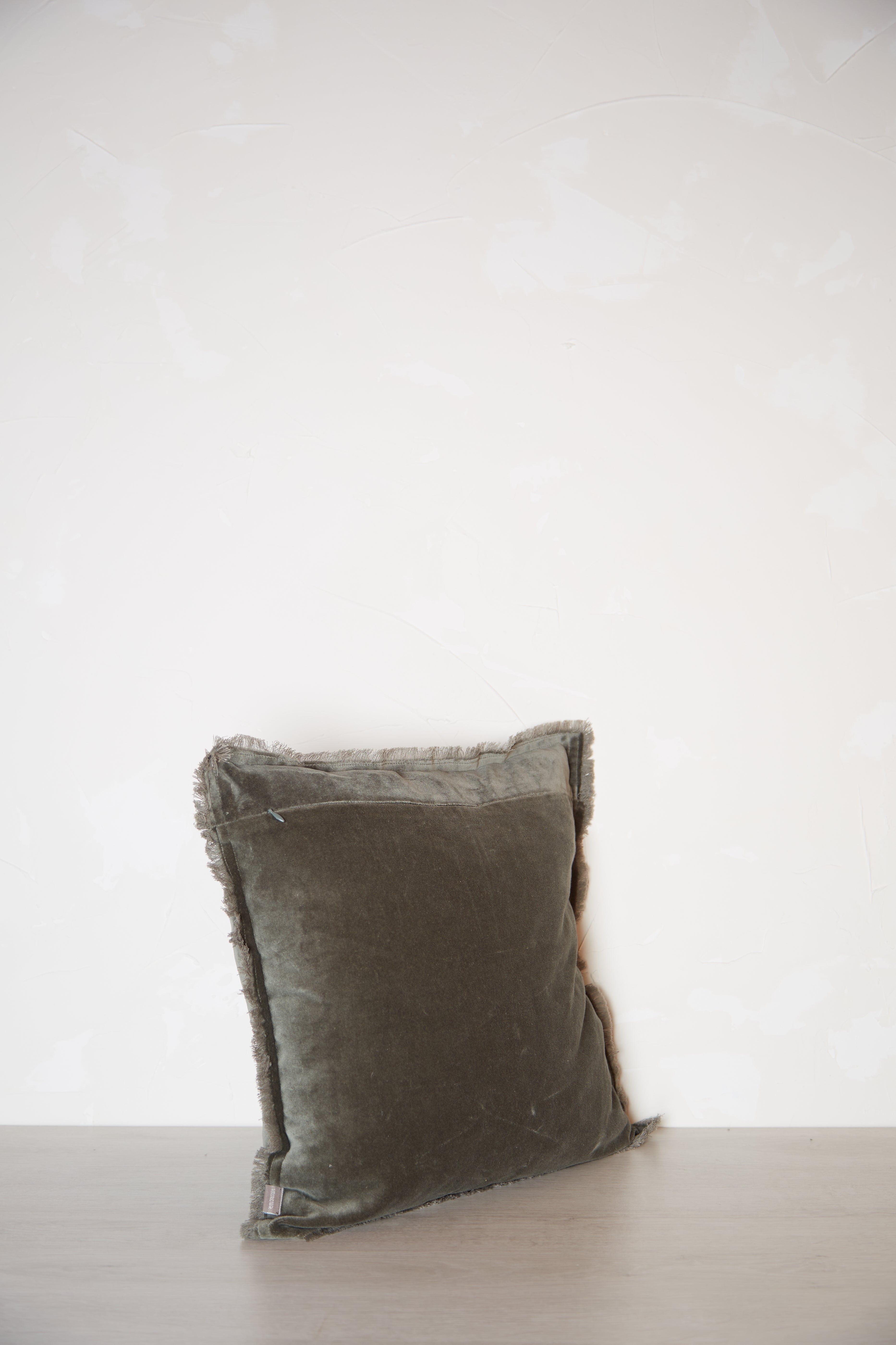 Fara Cushion - Thyme Green - 3 Sizes Available