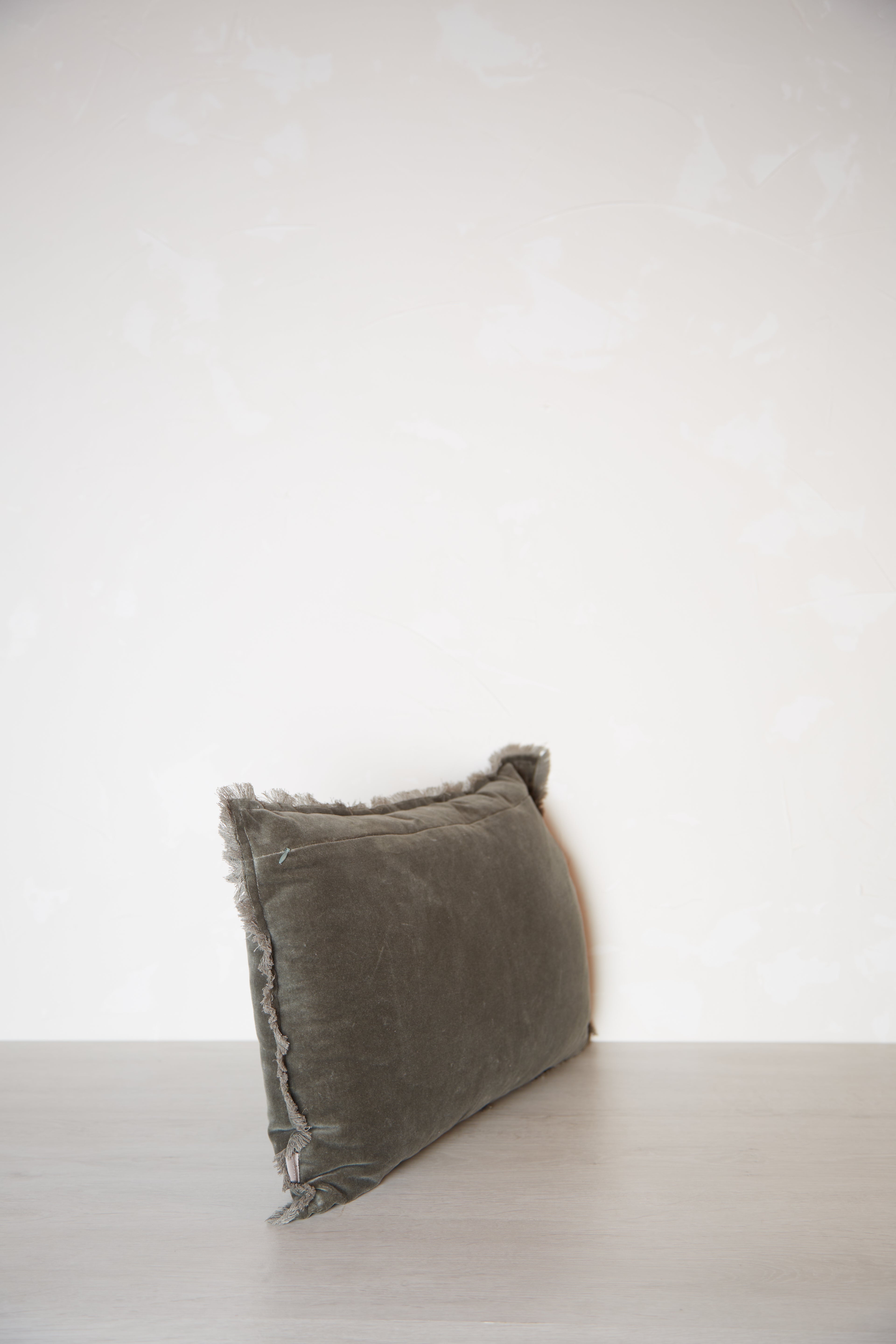 Fara Cushion - Thyme Green - 3 Sizes Available