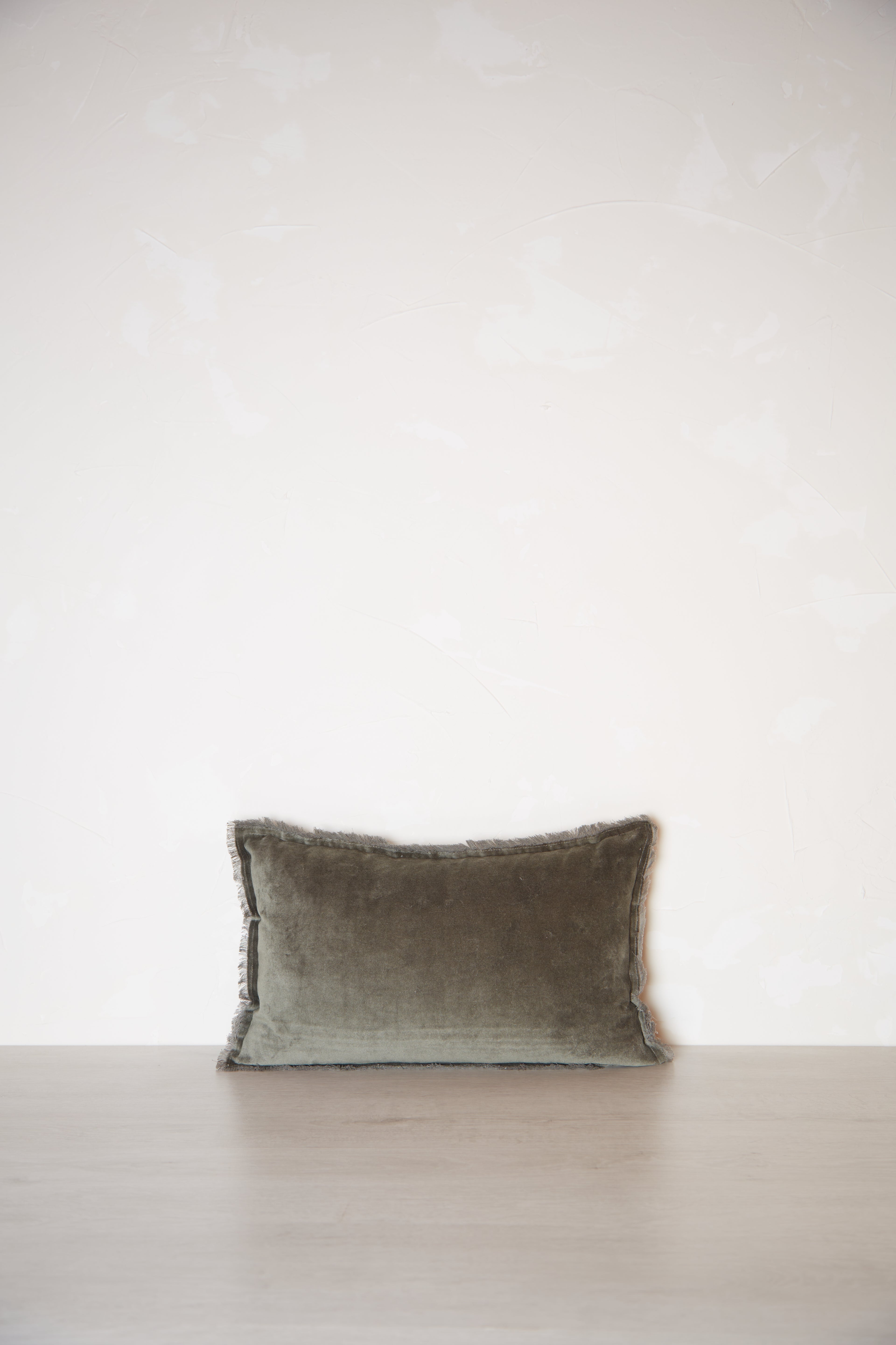 Fara Cushion - Thyme Green - 3 Sizes Available
