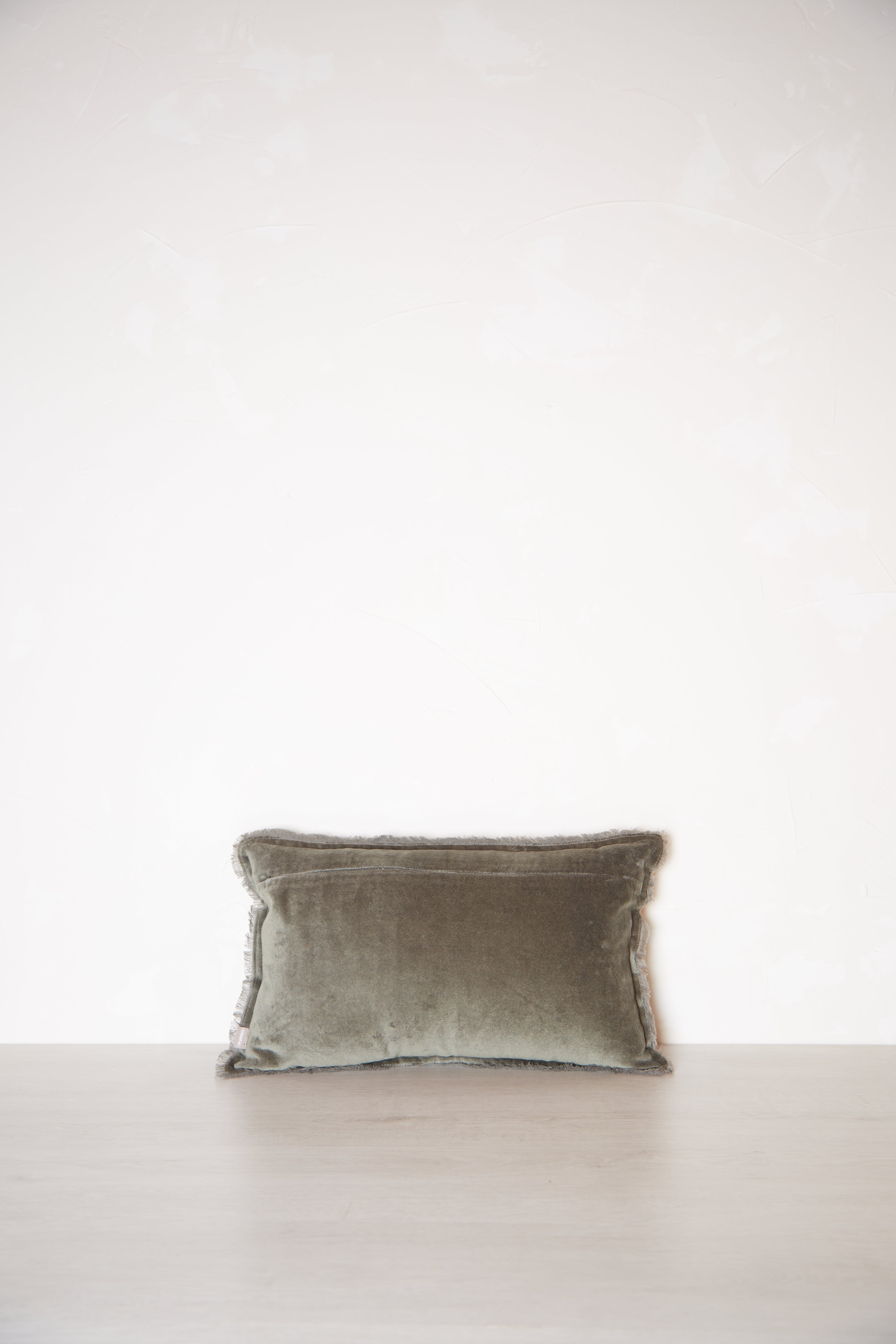 Fara Cushion - Thyme Green - 3 Sizes Available