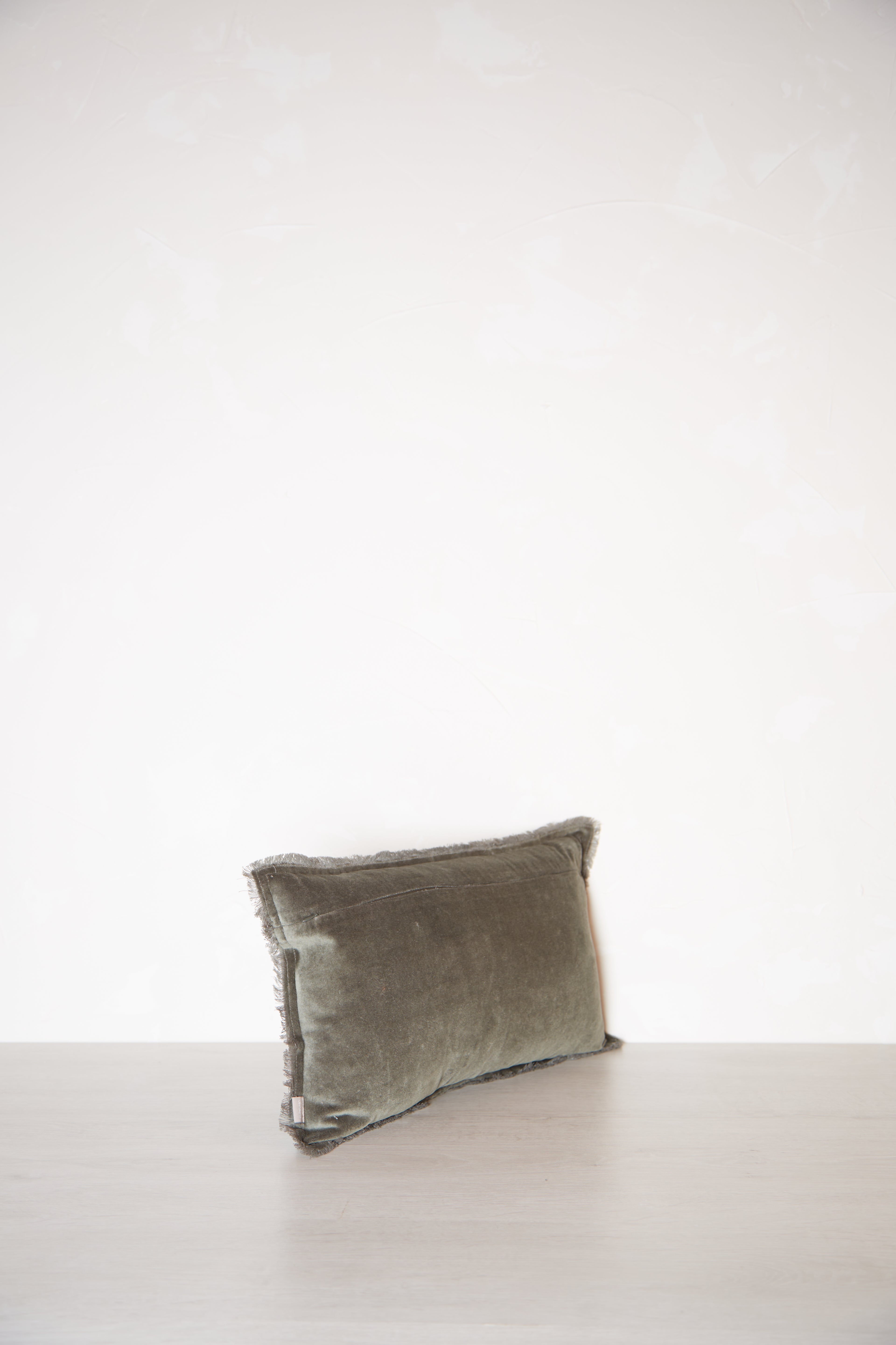 Fara Cushion - Thyme Green - 3 Sizes Available