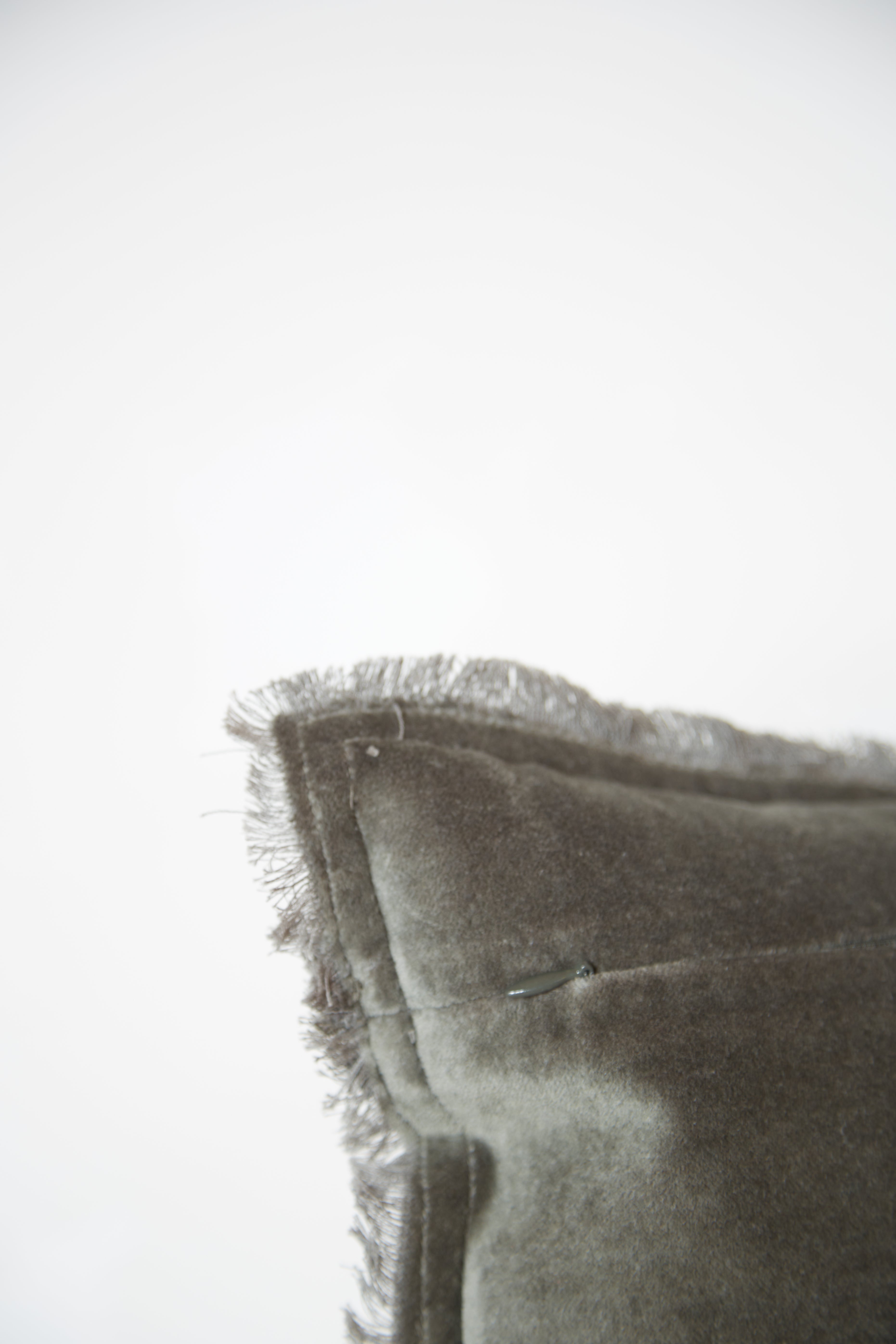 Fara Cushion - Thyme Green - 3 Sizes Available