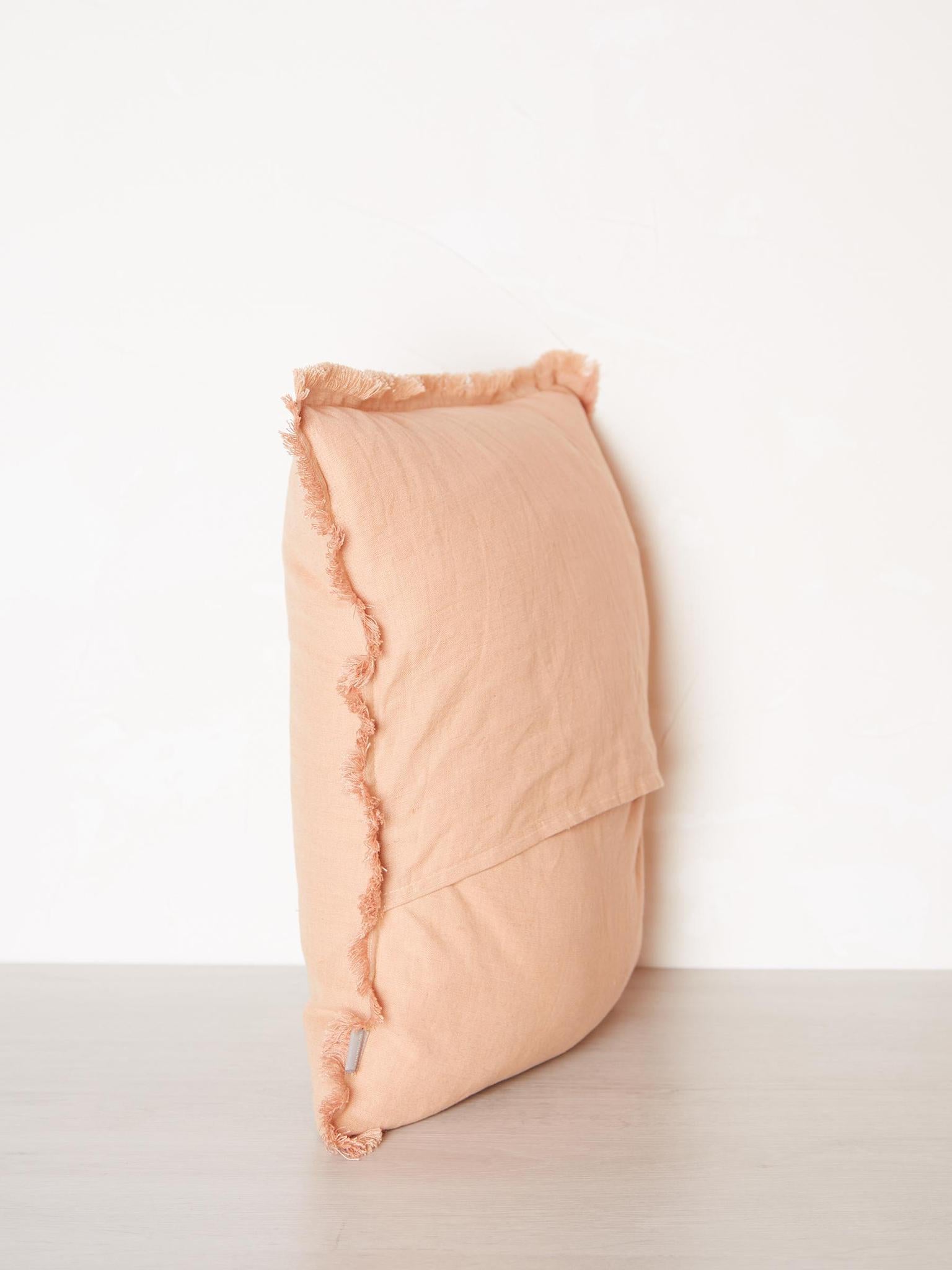 Laly Linen & Cotton Plain Cushion - Epice - 2 Sizes Avaliable