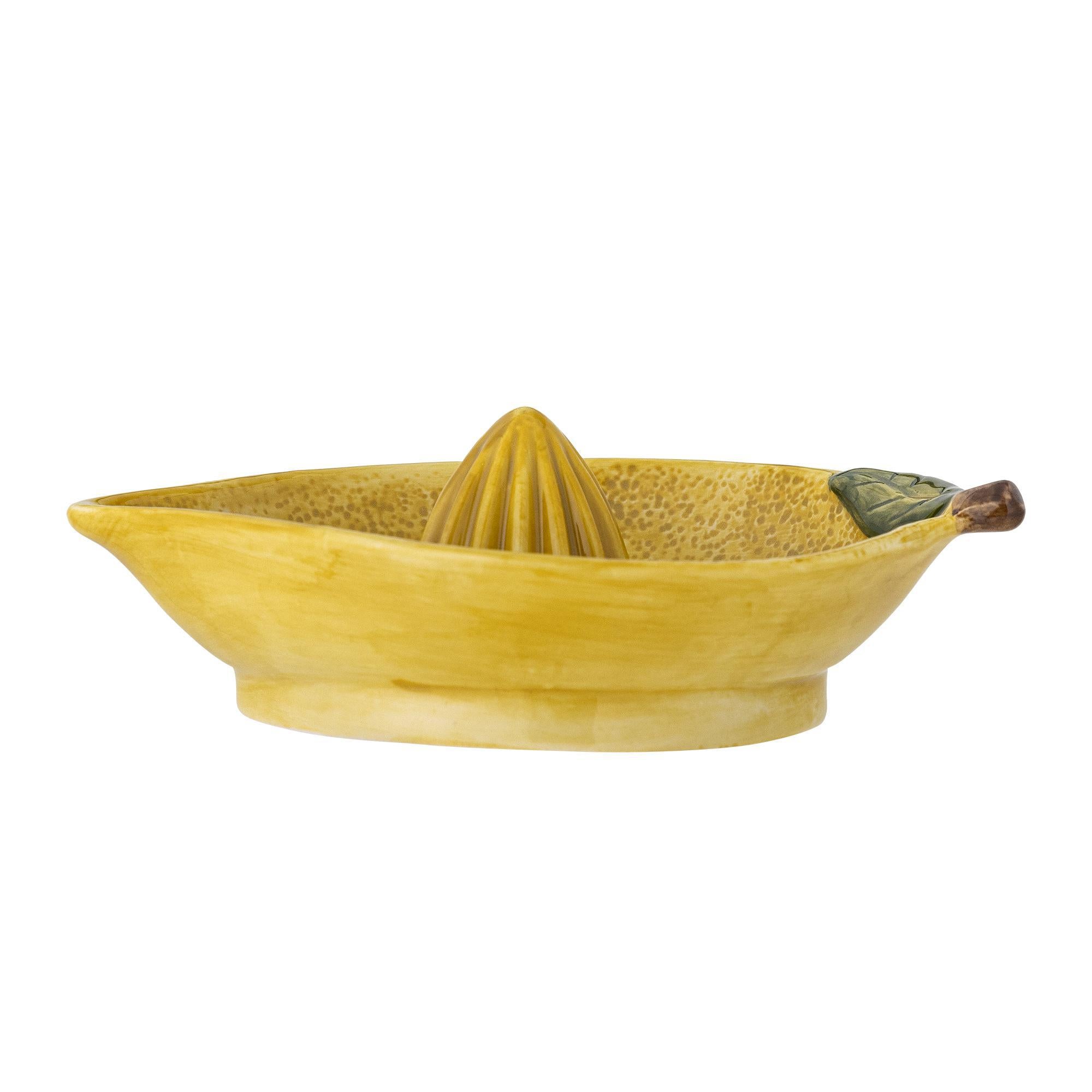 Limone Stoneware Lemon Juicer - Yellow