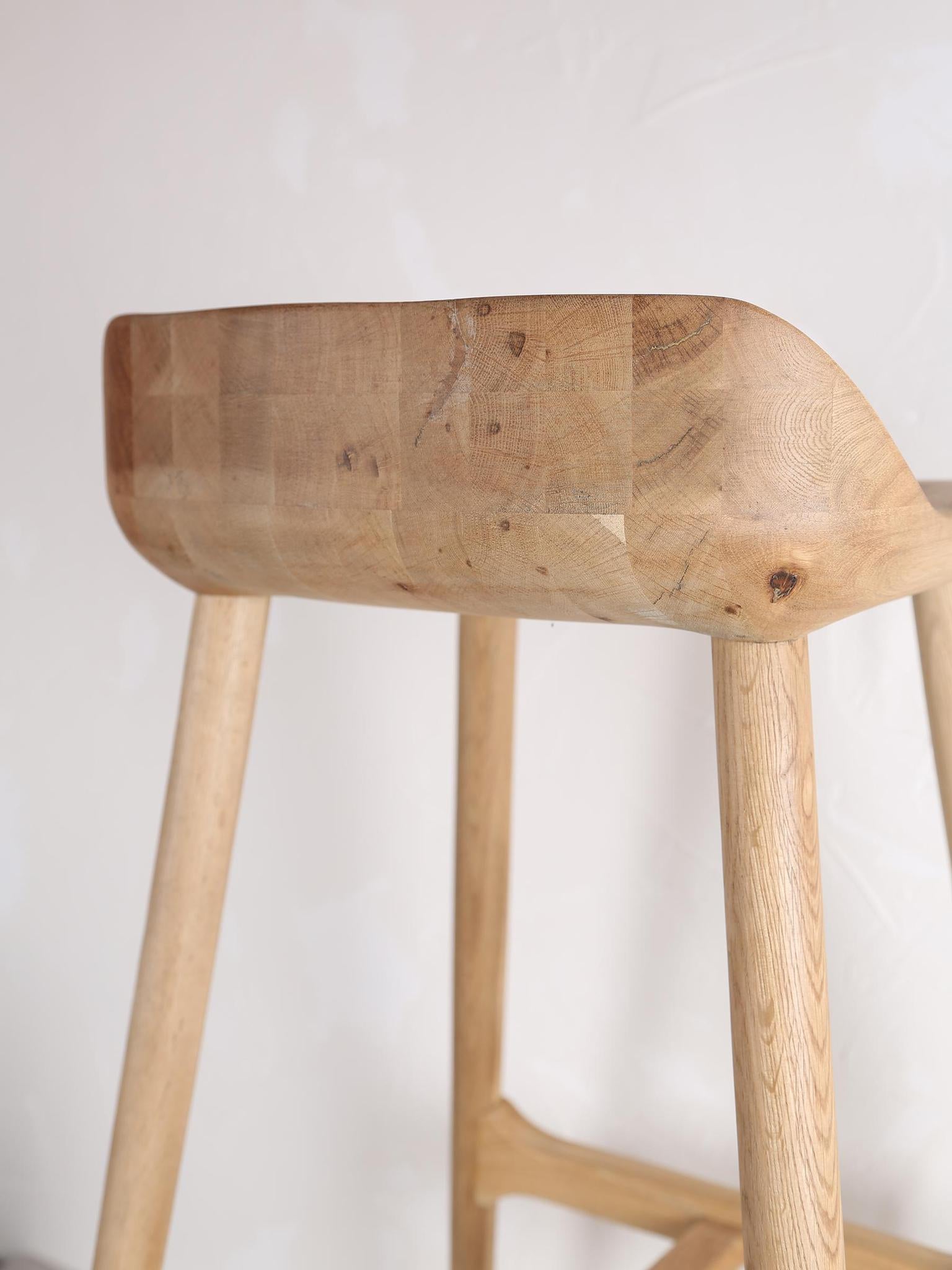 Weathered Oak Barstool (Late July 2025 Delivery)