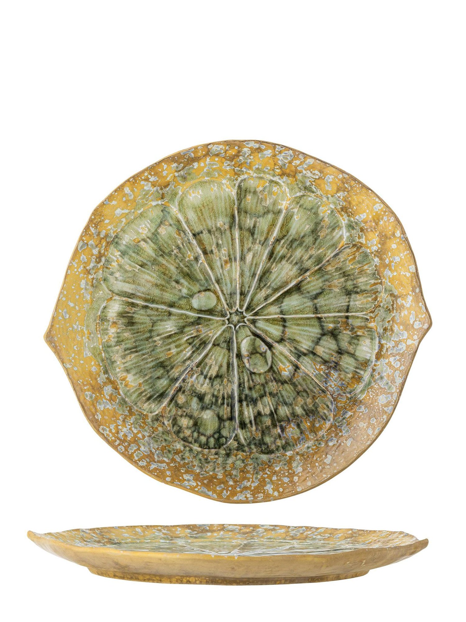 Milani Serving Plate - Green - Stoneware