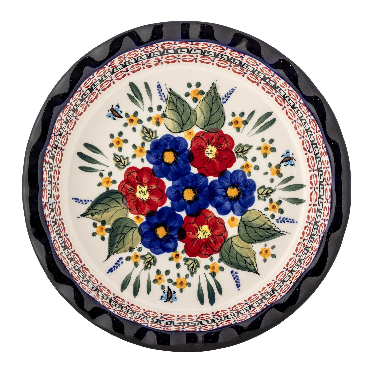 Florist Stoneware Bowl - Summer garden