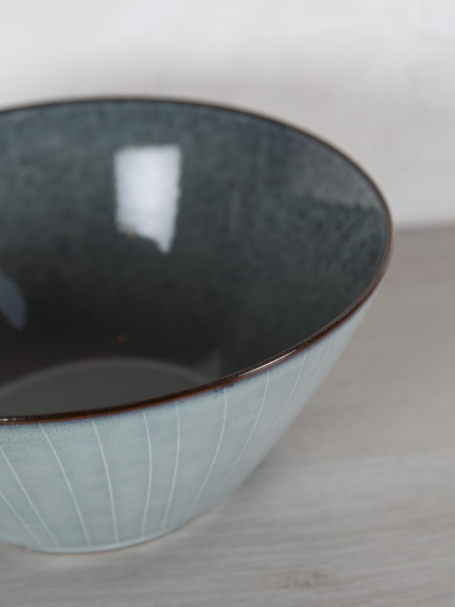 Nordic Sea Stoneware Serving Bowl Large