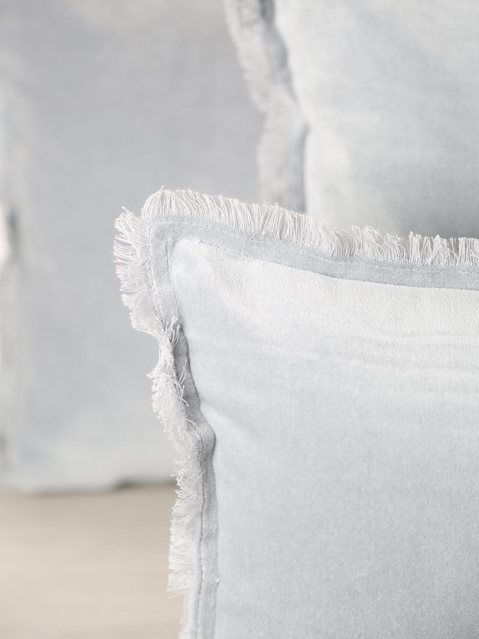 Fara Cushion - Titane - 3 Sizes Available