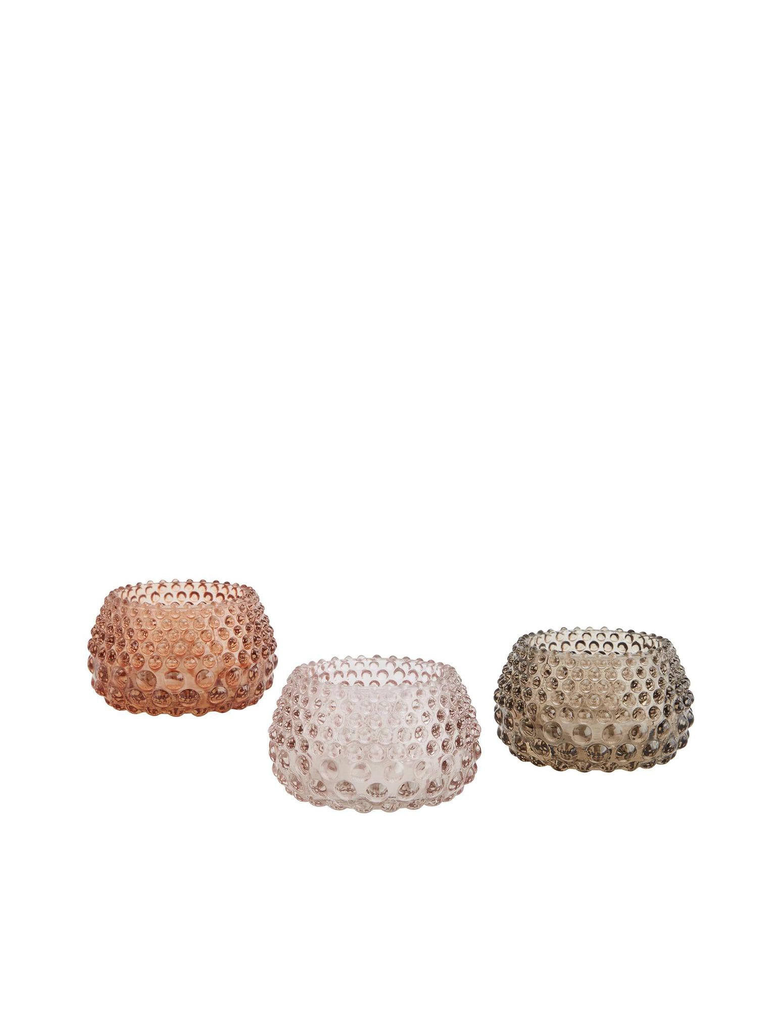 Coloured Glass Votive - 3 Shades available