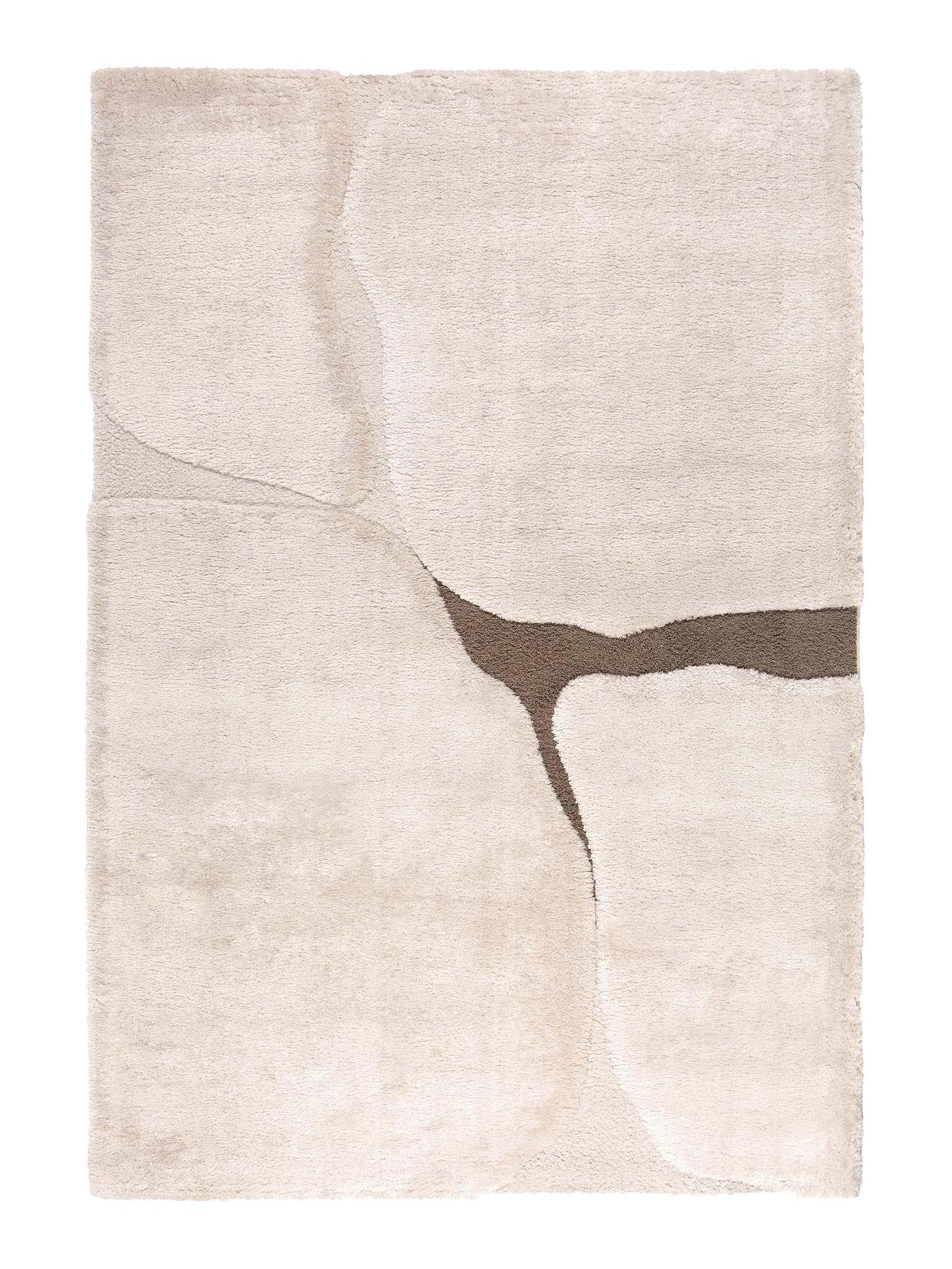 Yan Abstract Recycled Rug - Neige