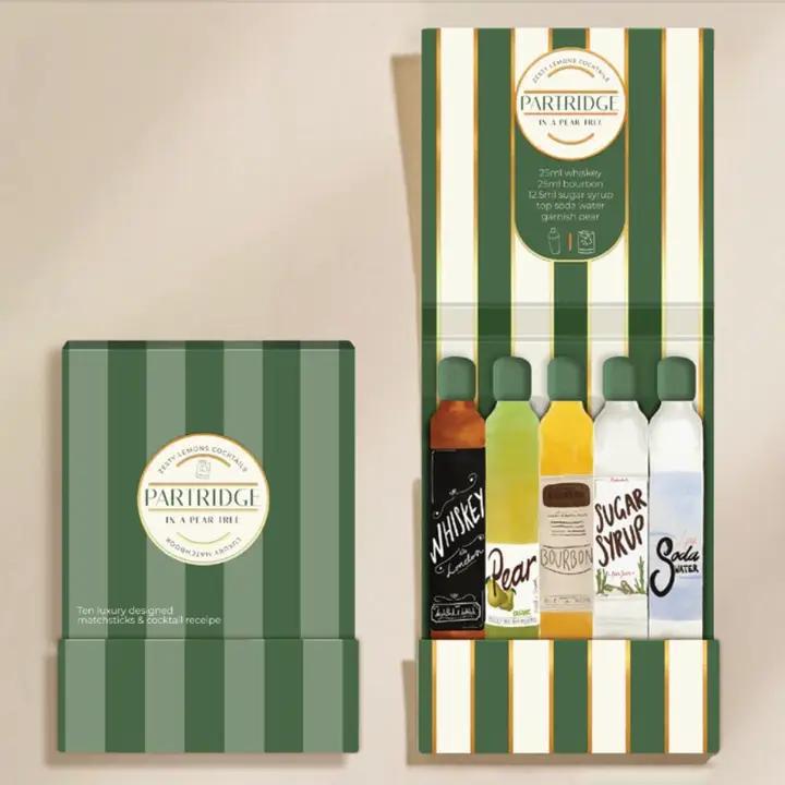 Partridge in a Pear Cocktail Matchbook