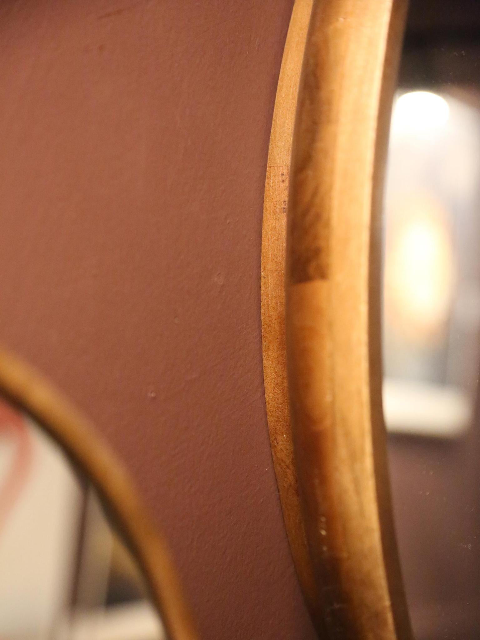 Mamali Brown Mango Wood Mirror - 3 Sizes Available