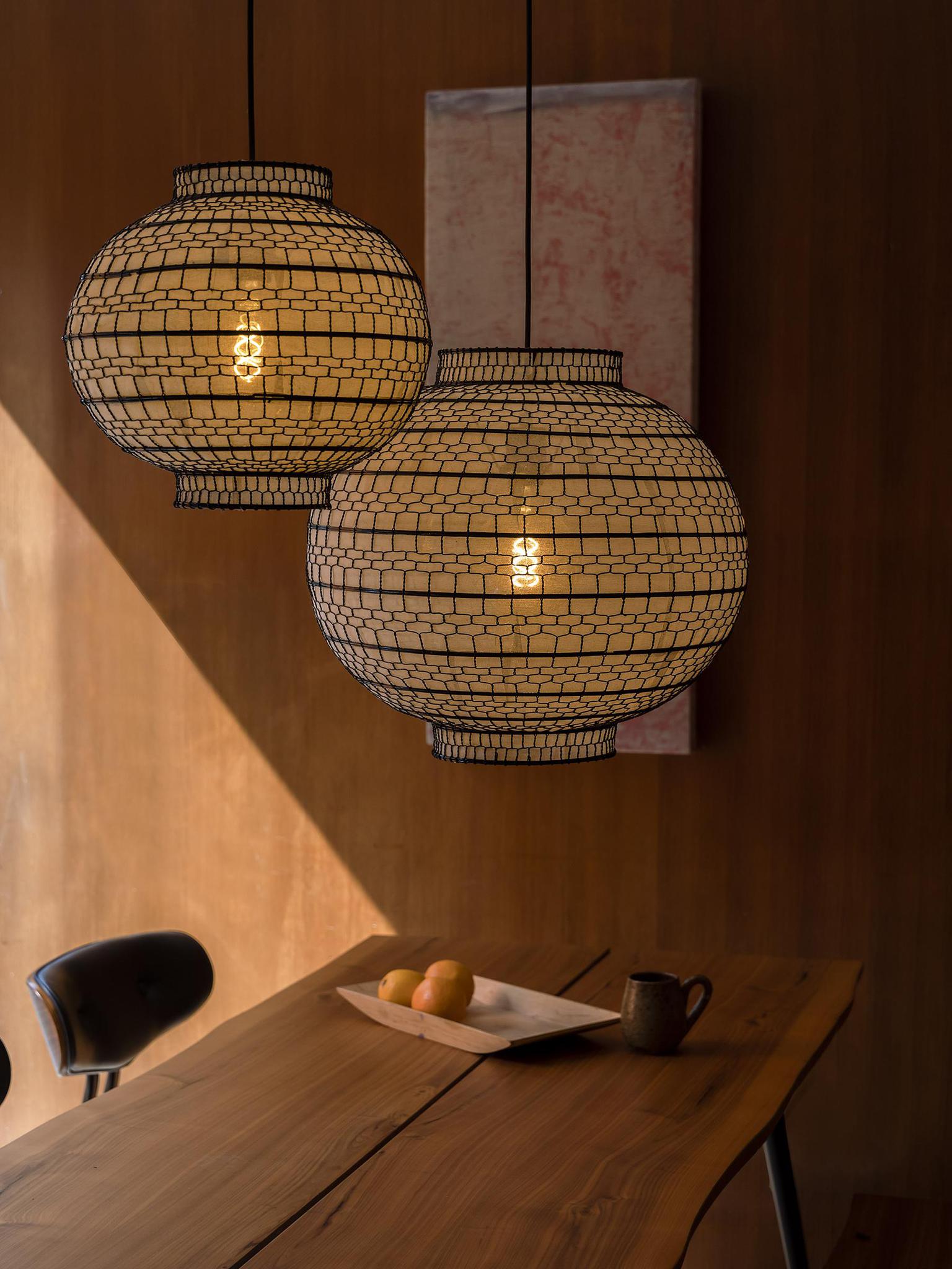 Ming Round Pendant Lamp