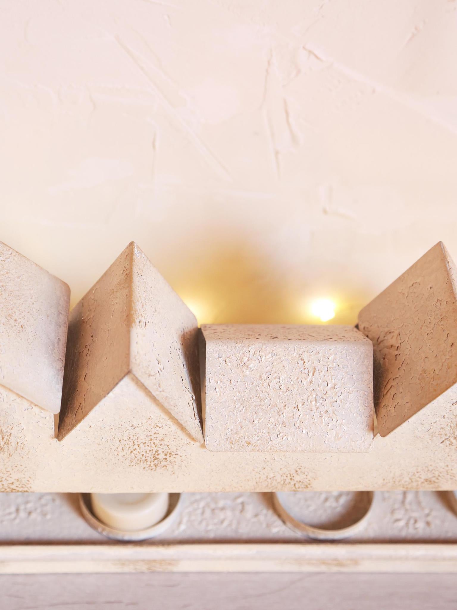 TOWN HOUSES CANDLE HOLDER