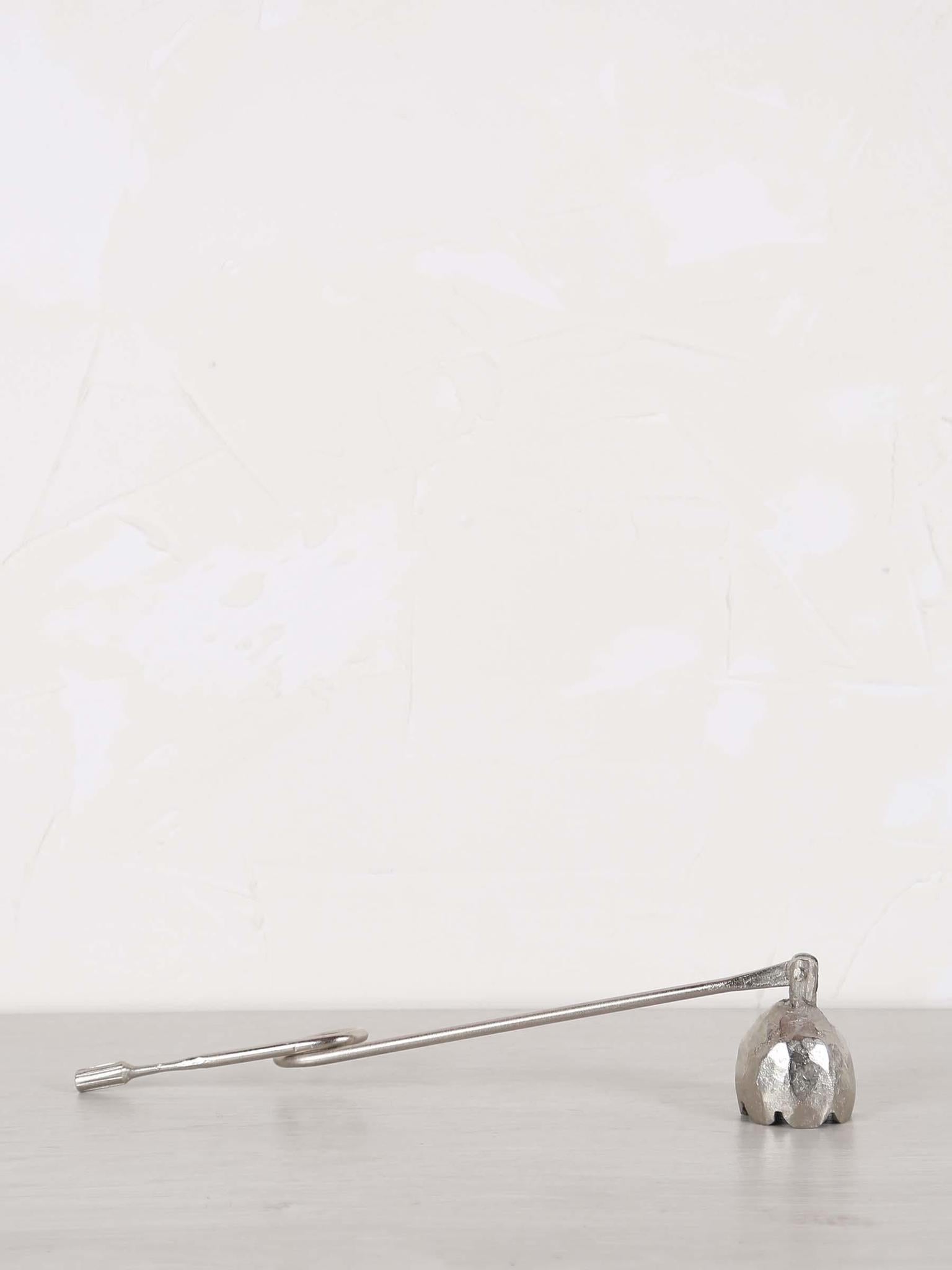 Ingrid candle snuffer - Antique Silver