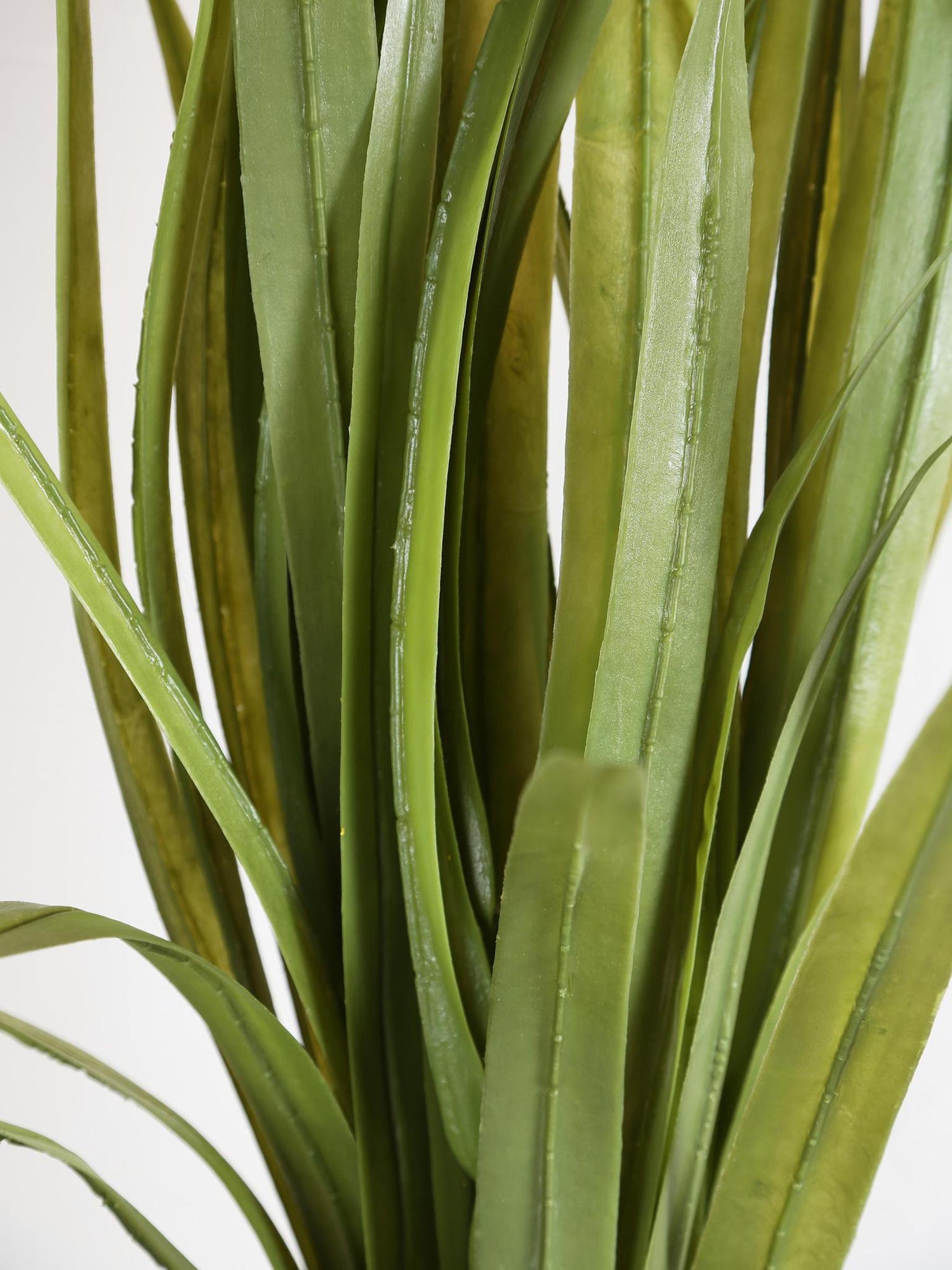 Tall Faux Green Grass Spray