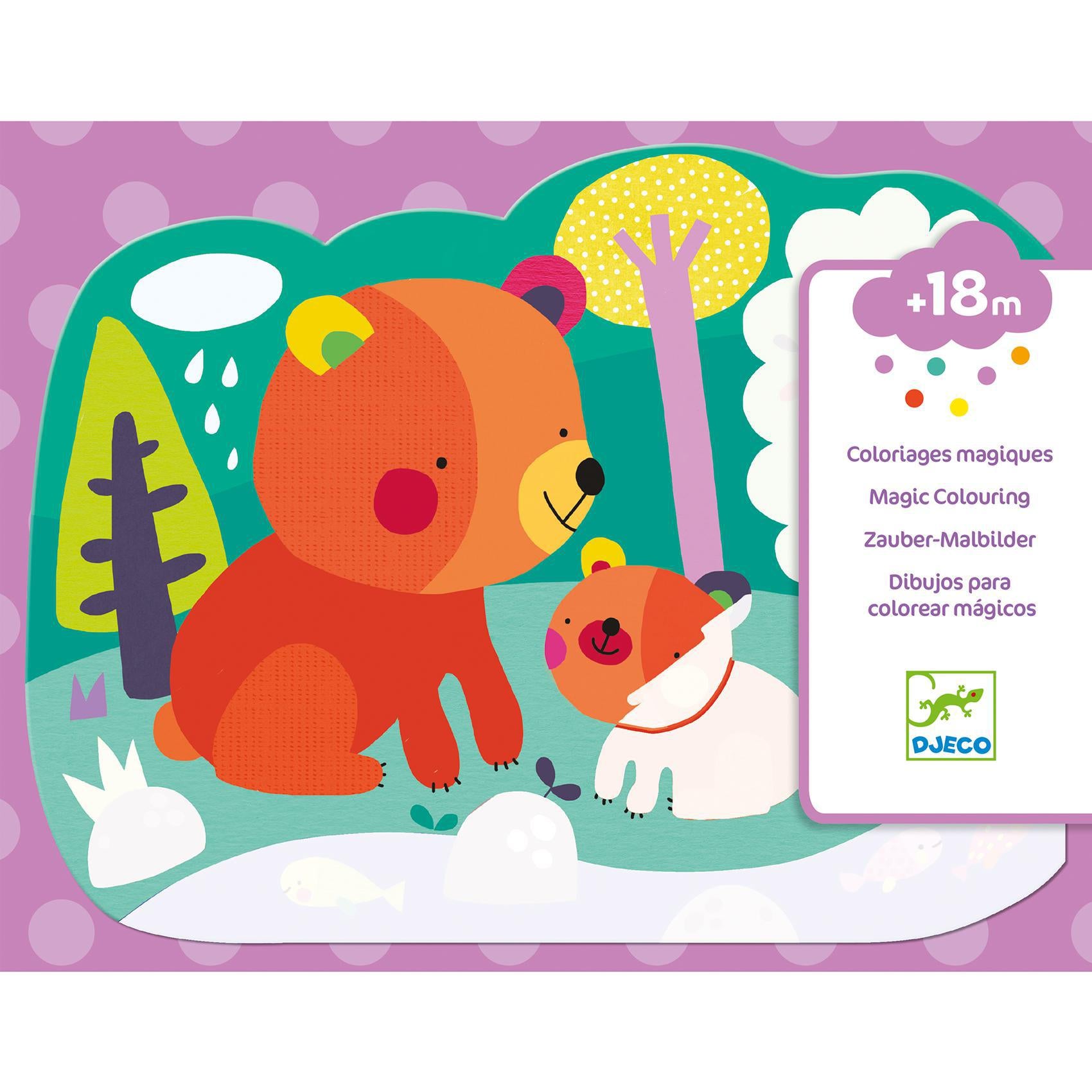 MAGIC COLOURING - Hidden in the woods