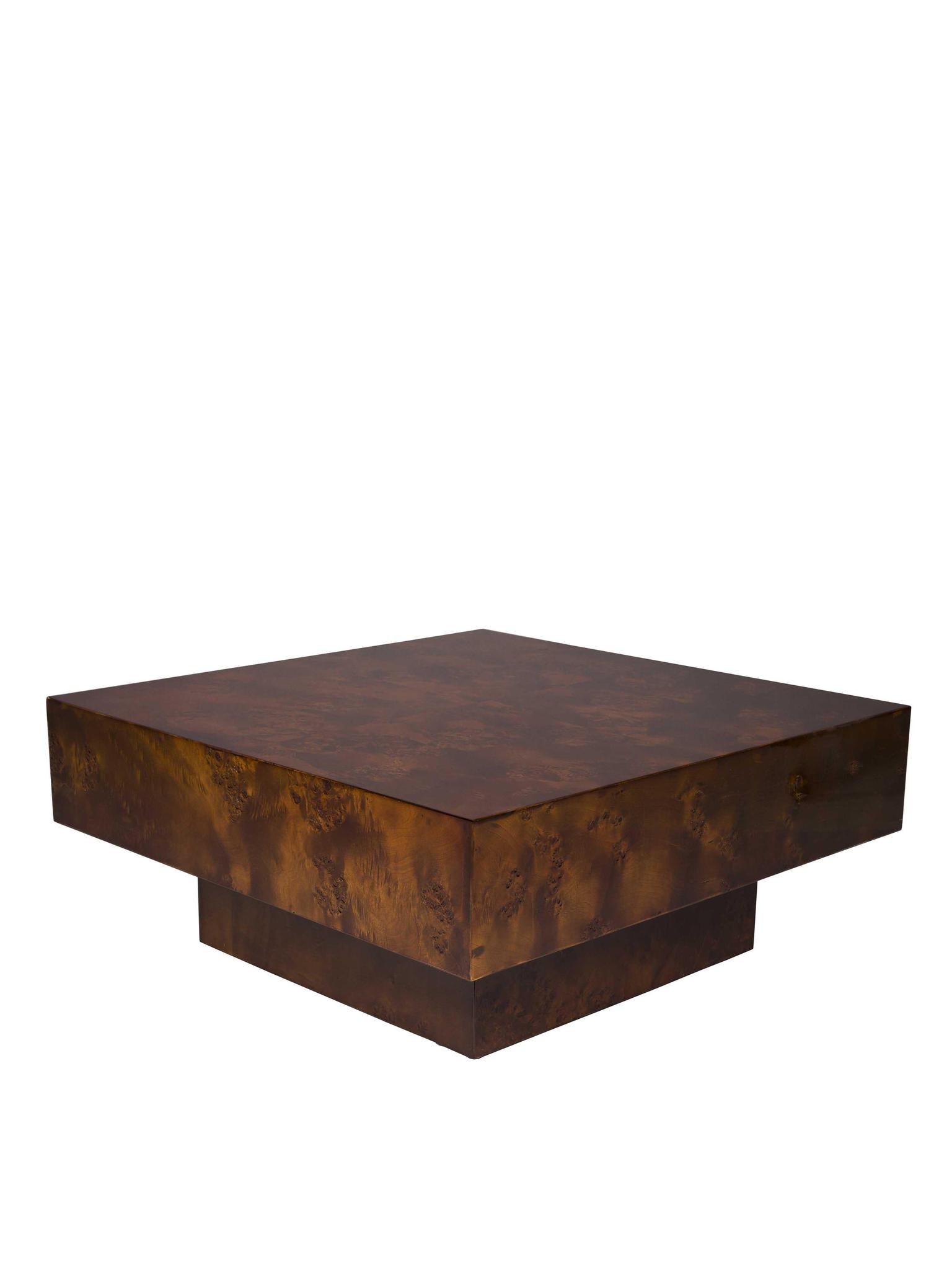 Quinn Square Coffee Table - Walnut