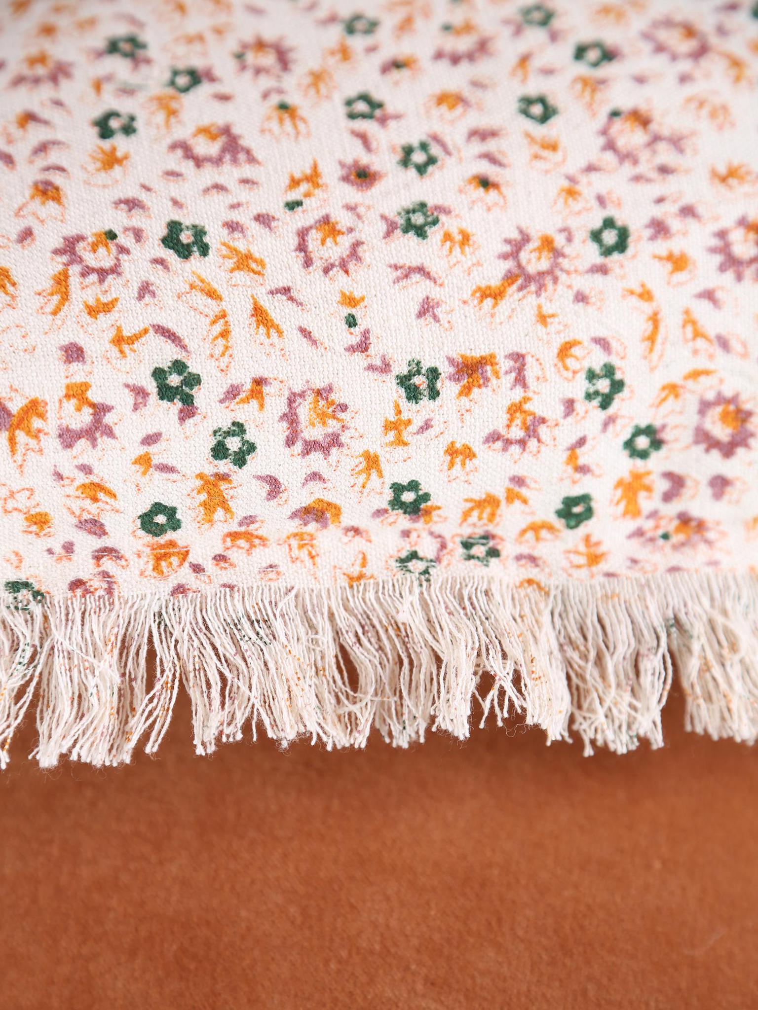 CRAFTED - Ceto Hand Fringed Cushion