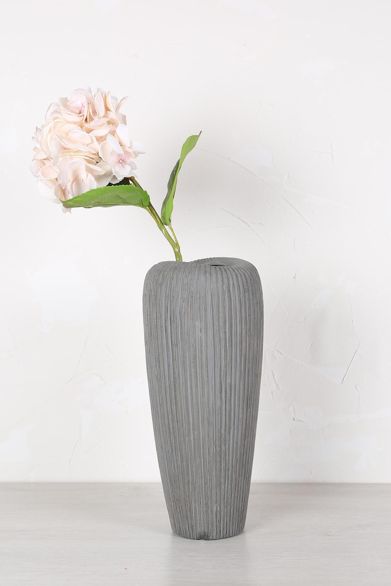 Faux Real Touch Pale Blush Hydrangea