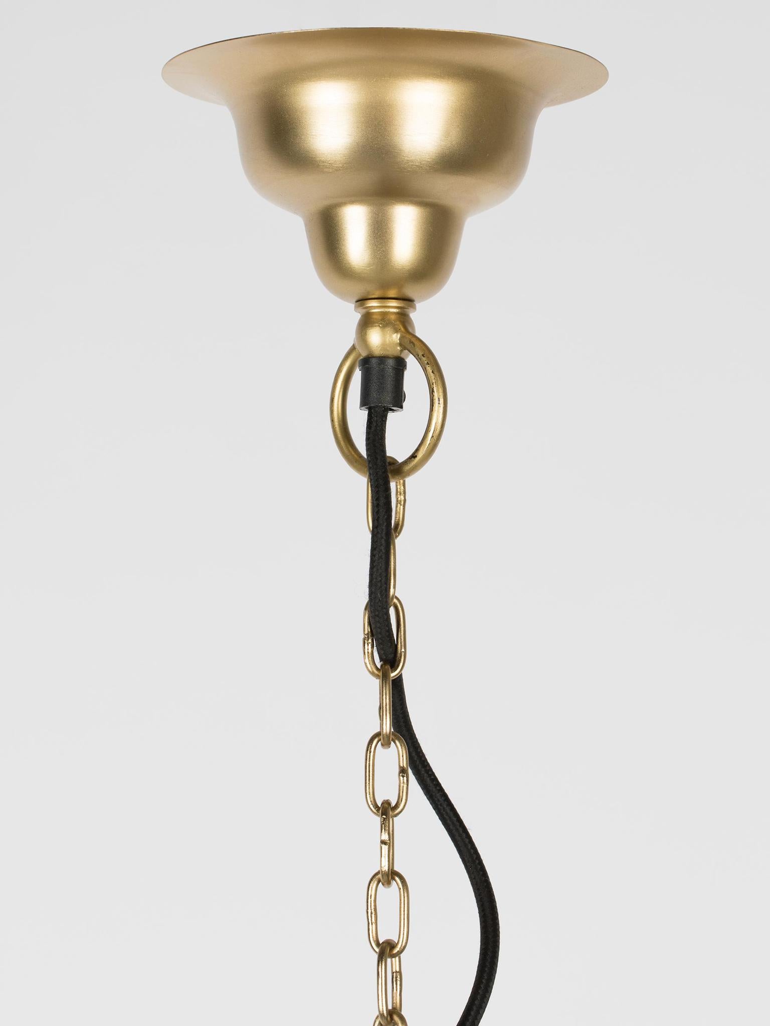 angel on fire hanging lamp